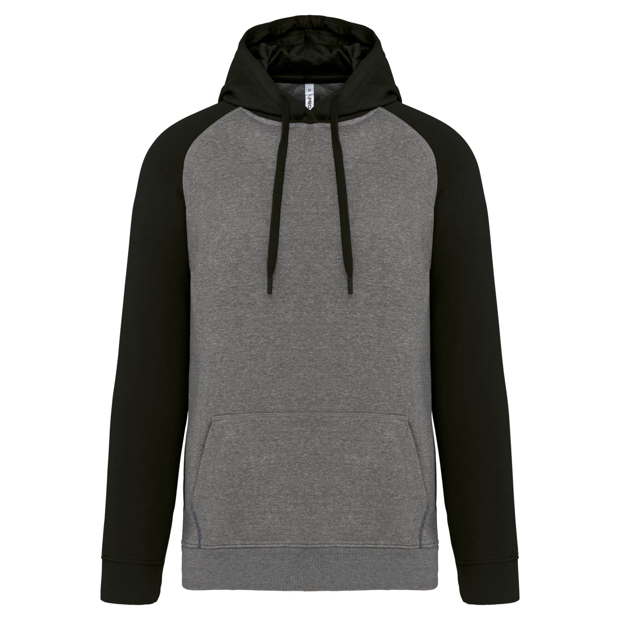 Miniature 6 pour Sweat-shirt à capuche bicolore unisexe