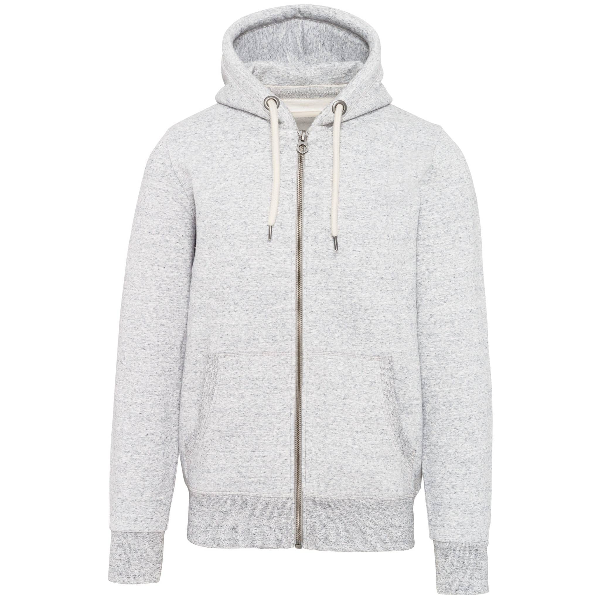 Miniature 11 pour Sweat-shirt vintage zippé à capuche homme