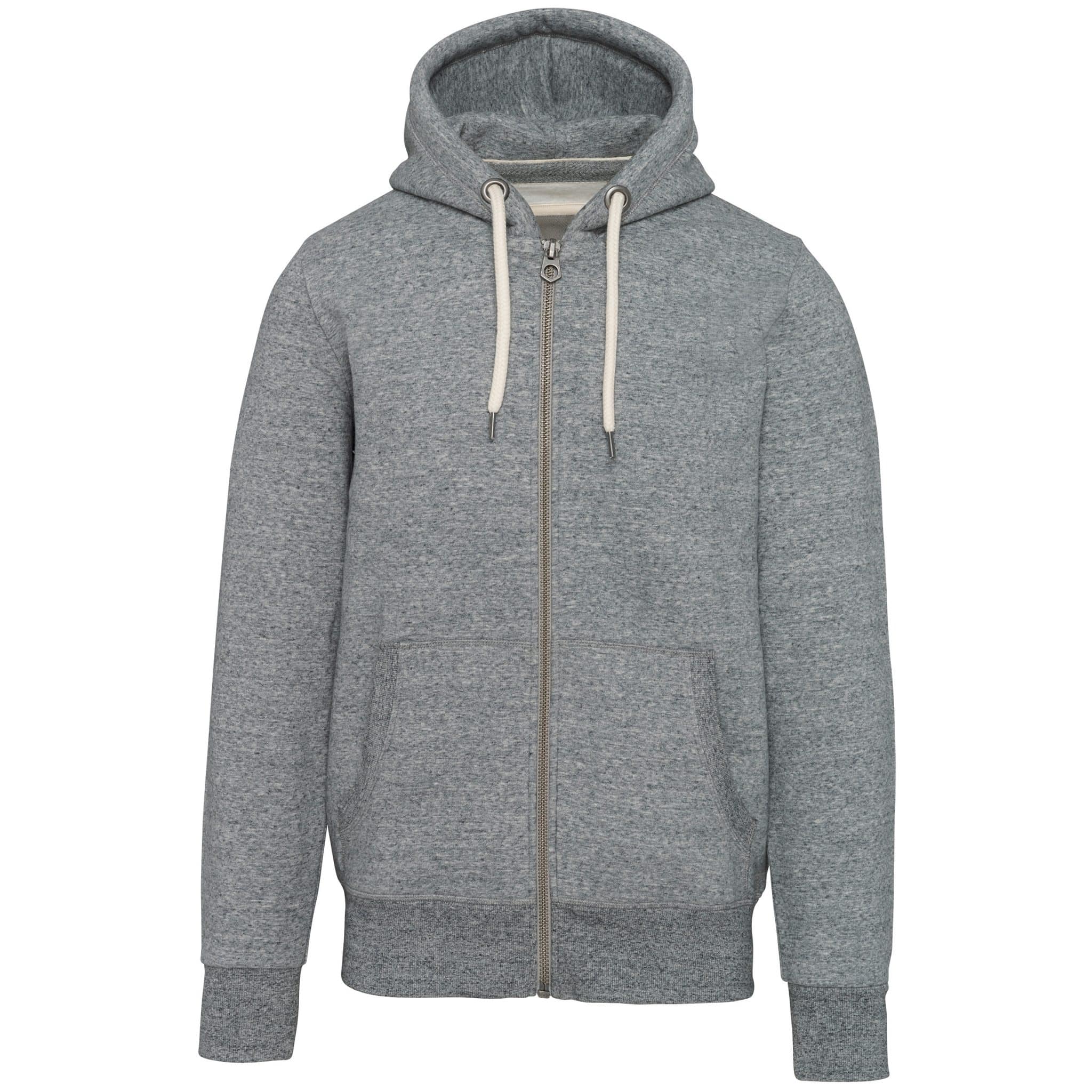 Miniature 13 pour Sweat-shirt vintage zippé à capuche homme
