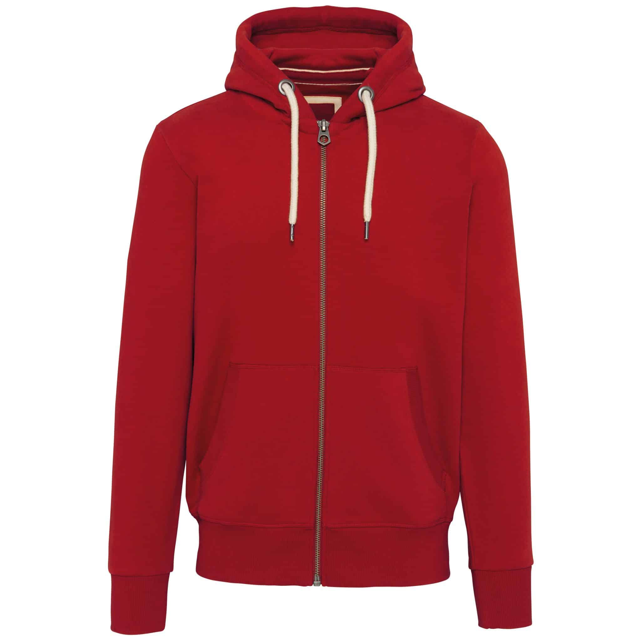 Miniature 15 pour Sweat-shirt vintage zippé à capuche homme