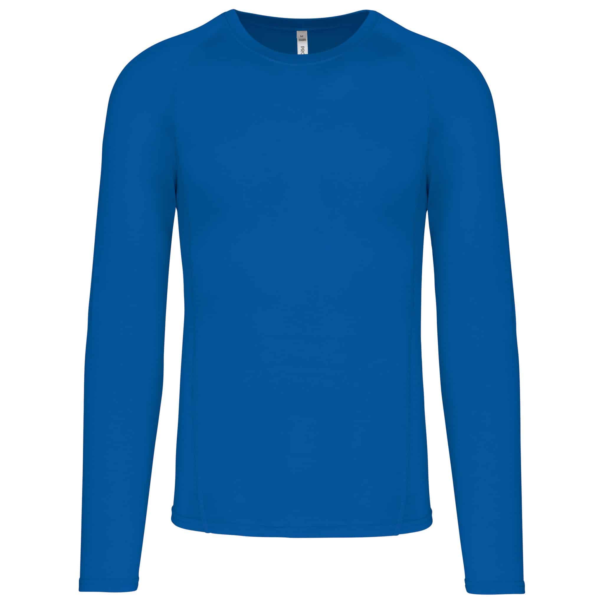 Miniature 26 pour T-shirt double peau sport manches longues unisexe