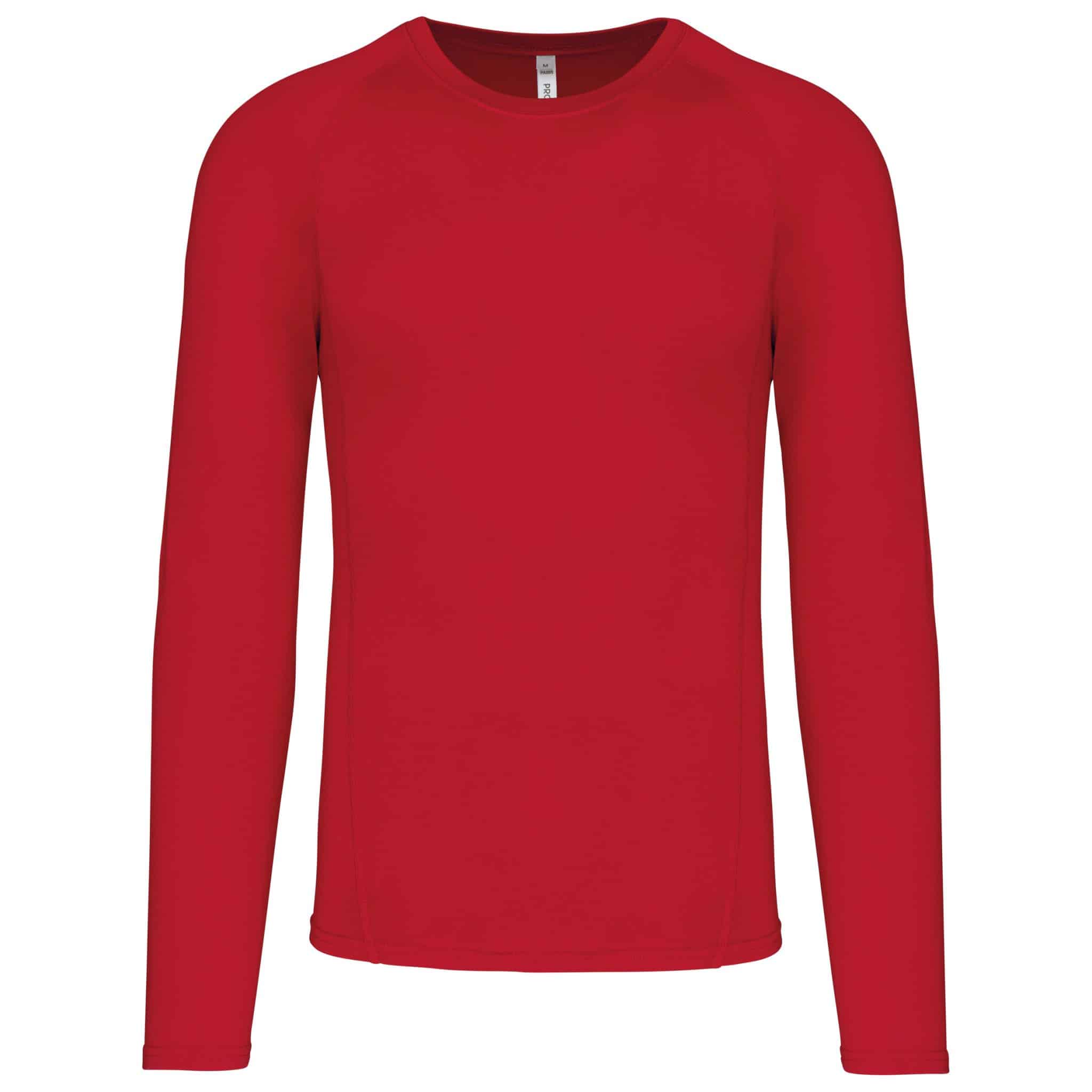 Miniature 25 pour T-shirt double peau sport manches longues unisexe