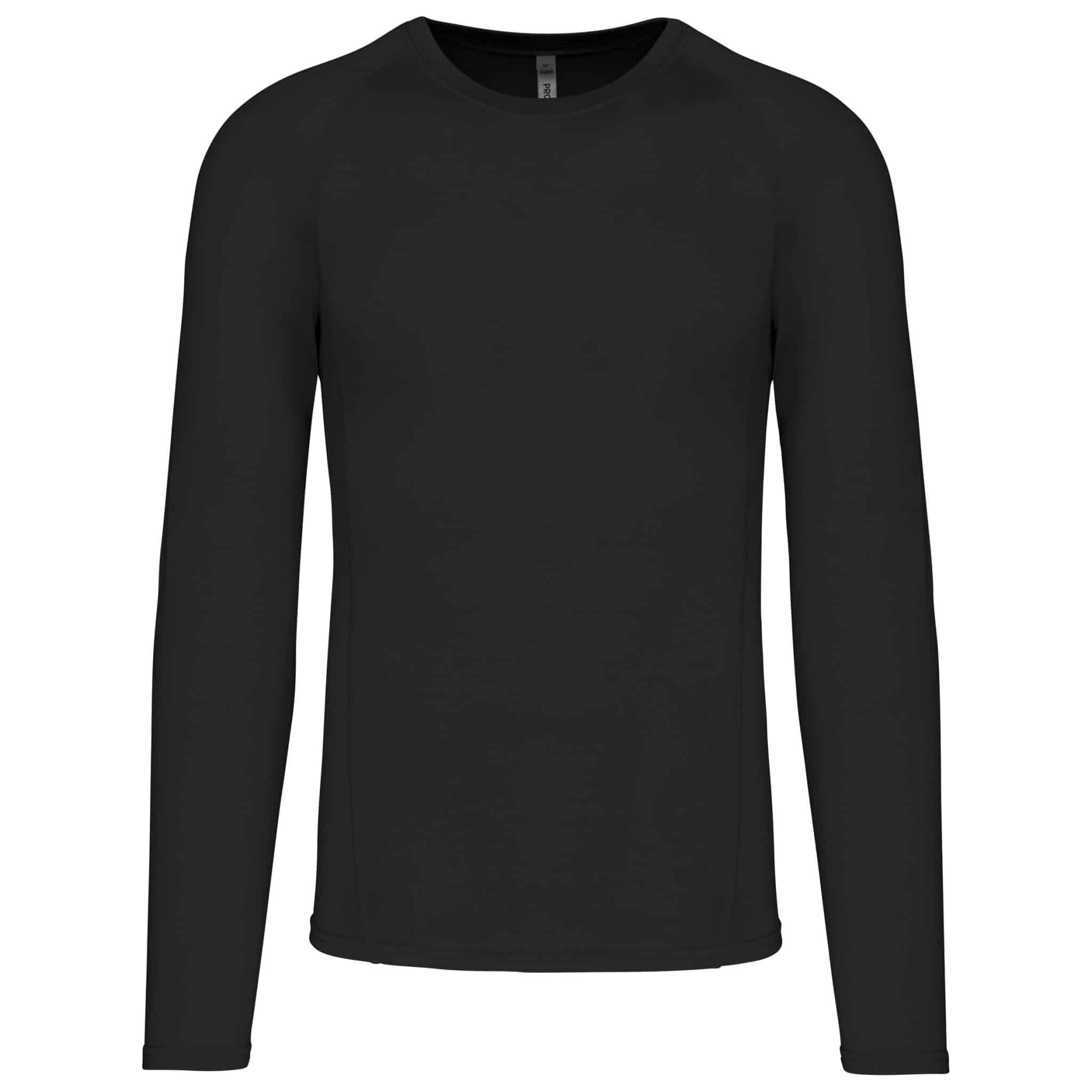 Miniature 22 pour T-shirt double peau sport manches longues unisexe