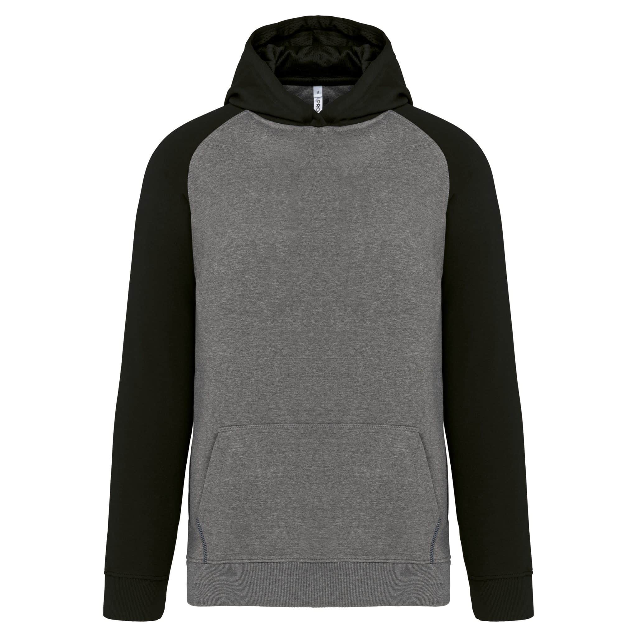 Miniature 7 pour Sweat-shirt capuche bicolore enfant