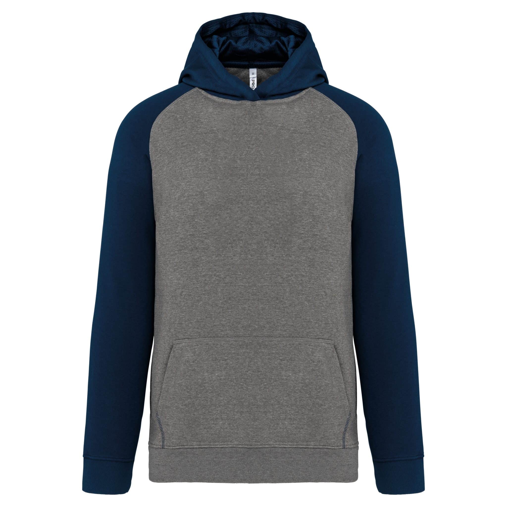 Miniature 8 pour Sweat-shirt capuche bicolore enfant