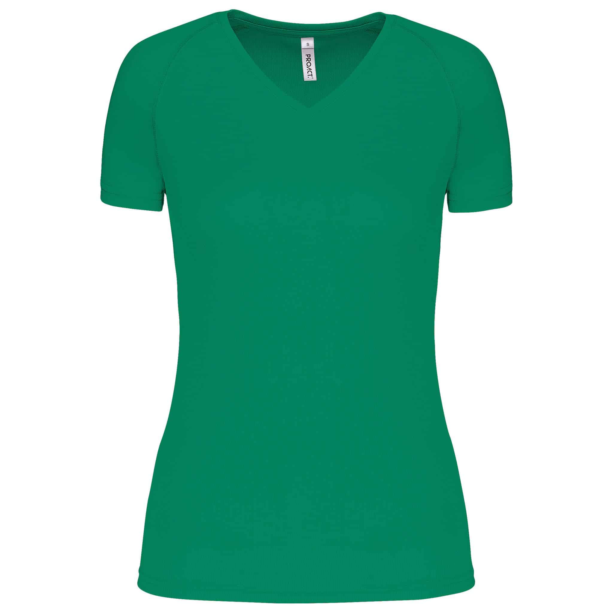 Miniature 16 pour T-shirt de sport manches courtes col v femme