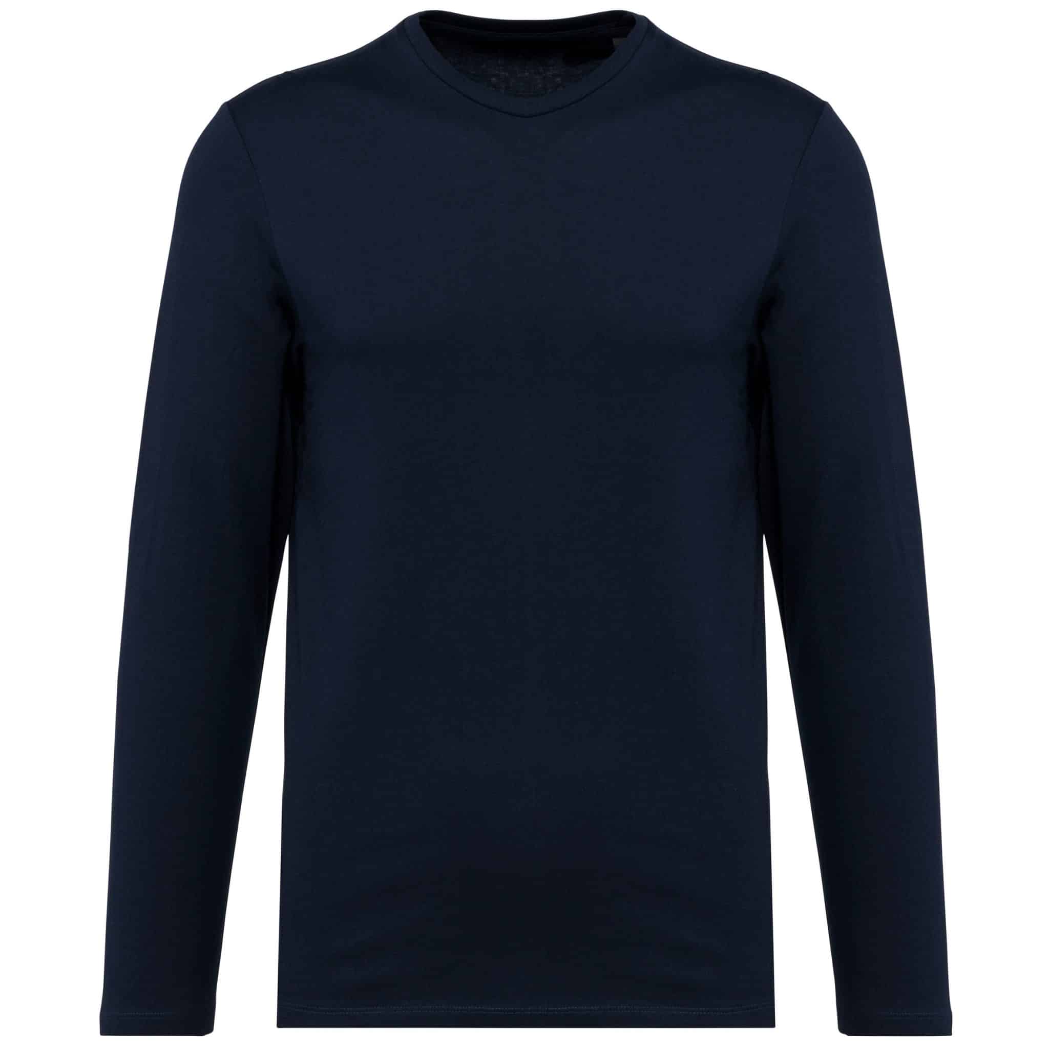 Miniature 12 pour T-shirt Supima® col rond manches longues homme