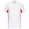 white-red