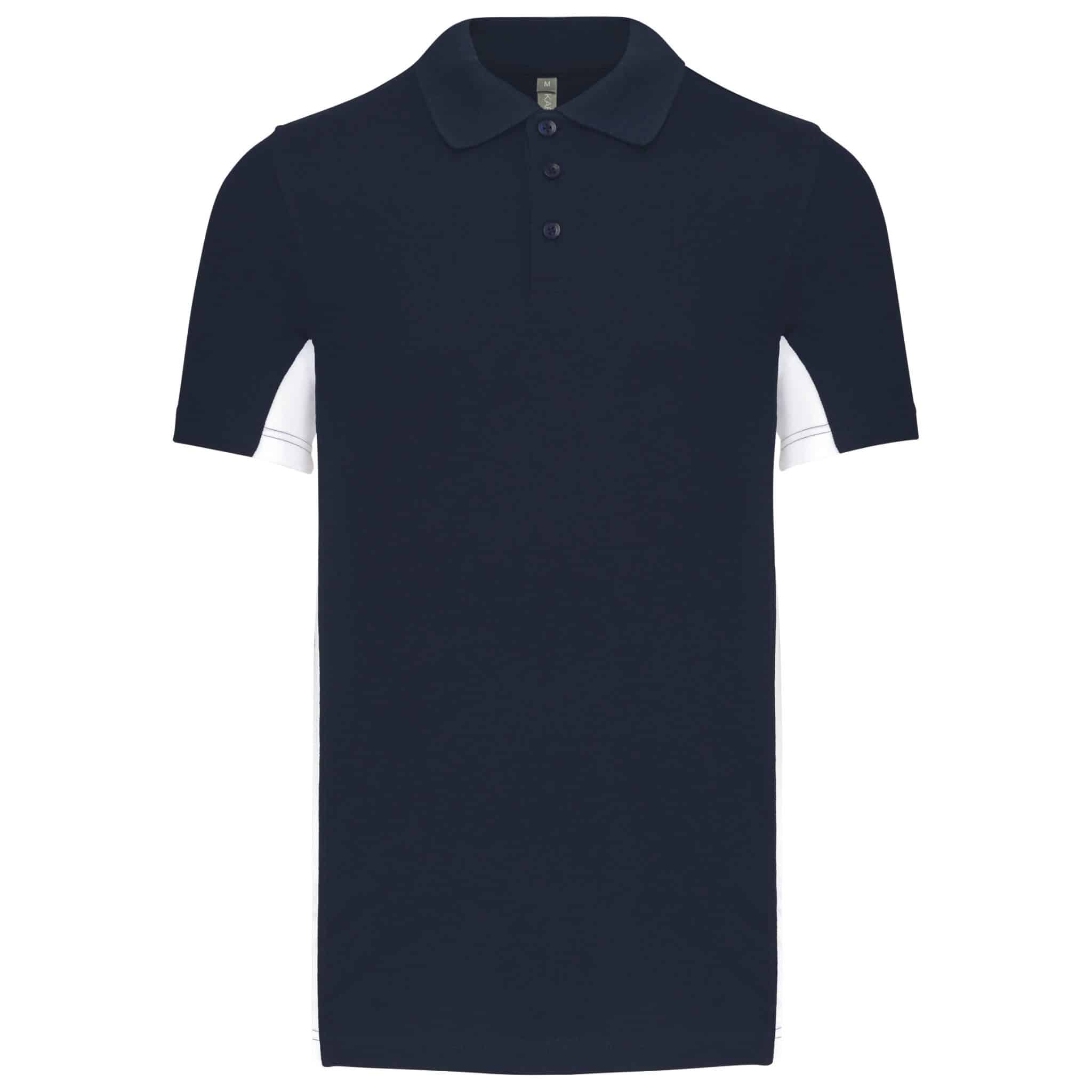 Miniature 13 pour Polo piqué manches courtes bicolore homme