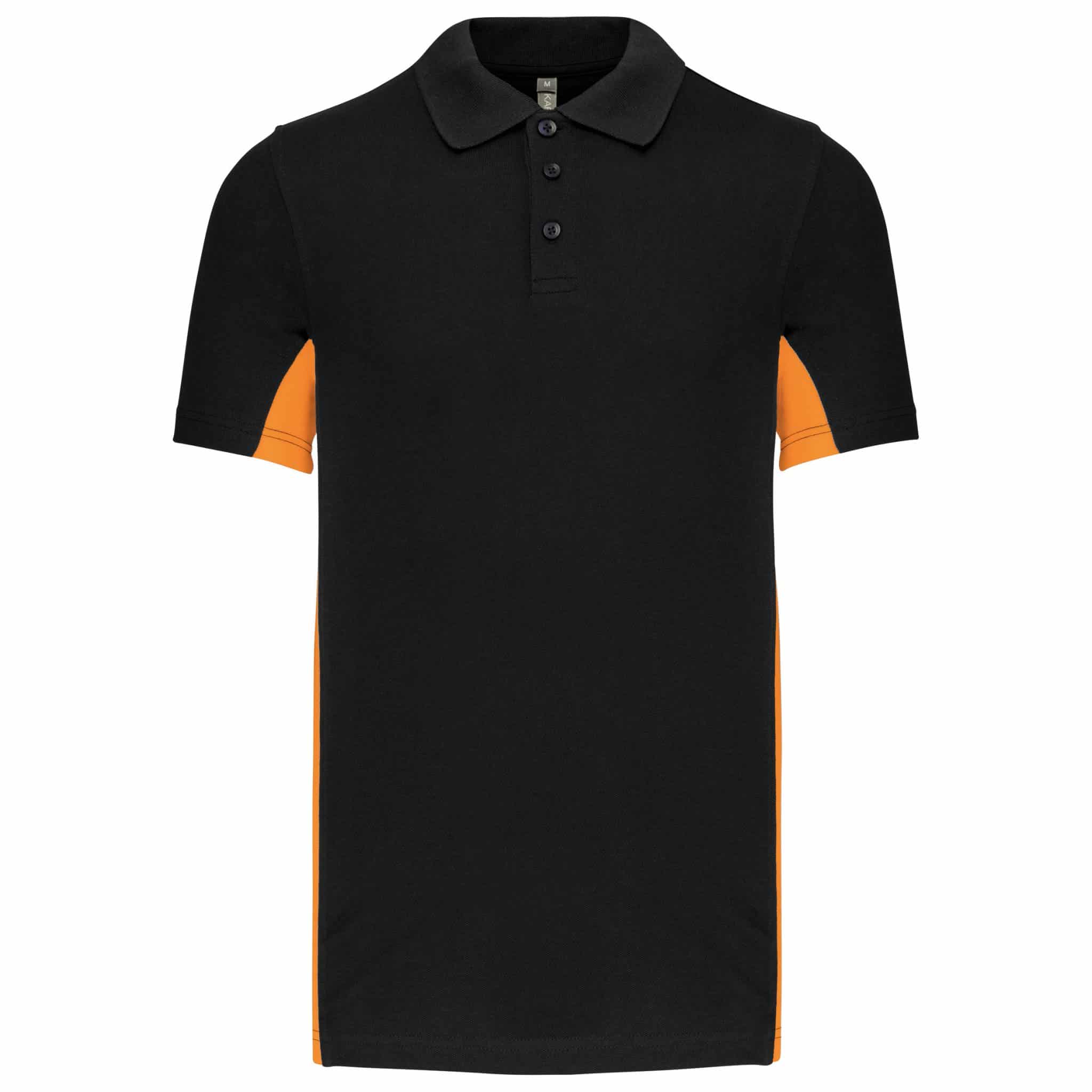 Miniature 10 pour Polo piqué manches courtes bicolore homme