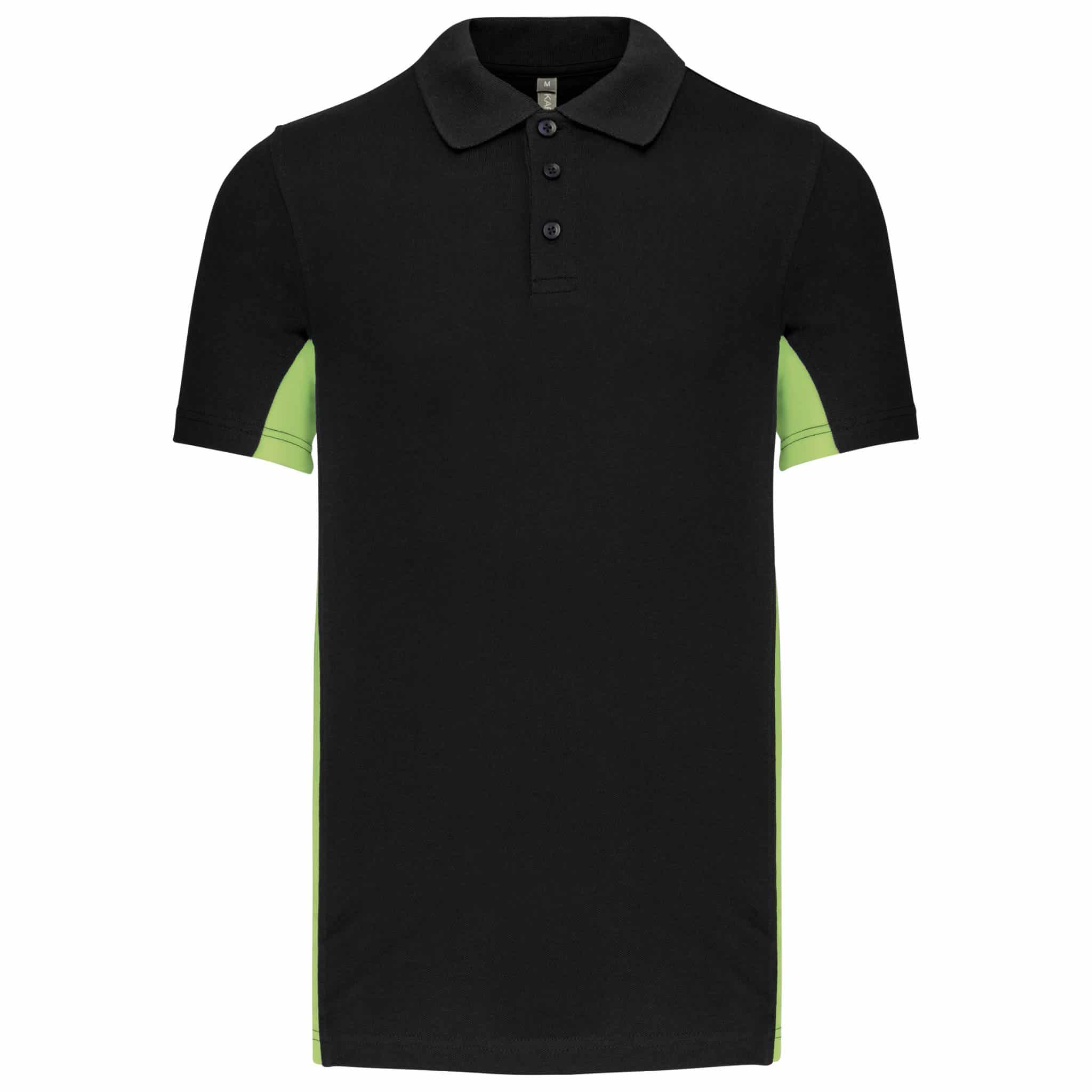 Miniature 9 pour Polo piqué manches courtes bicolore homme