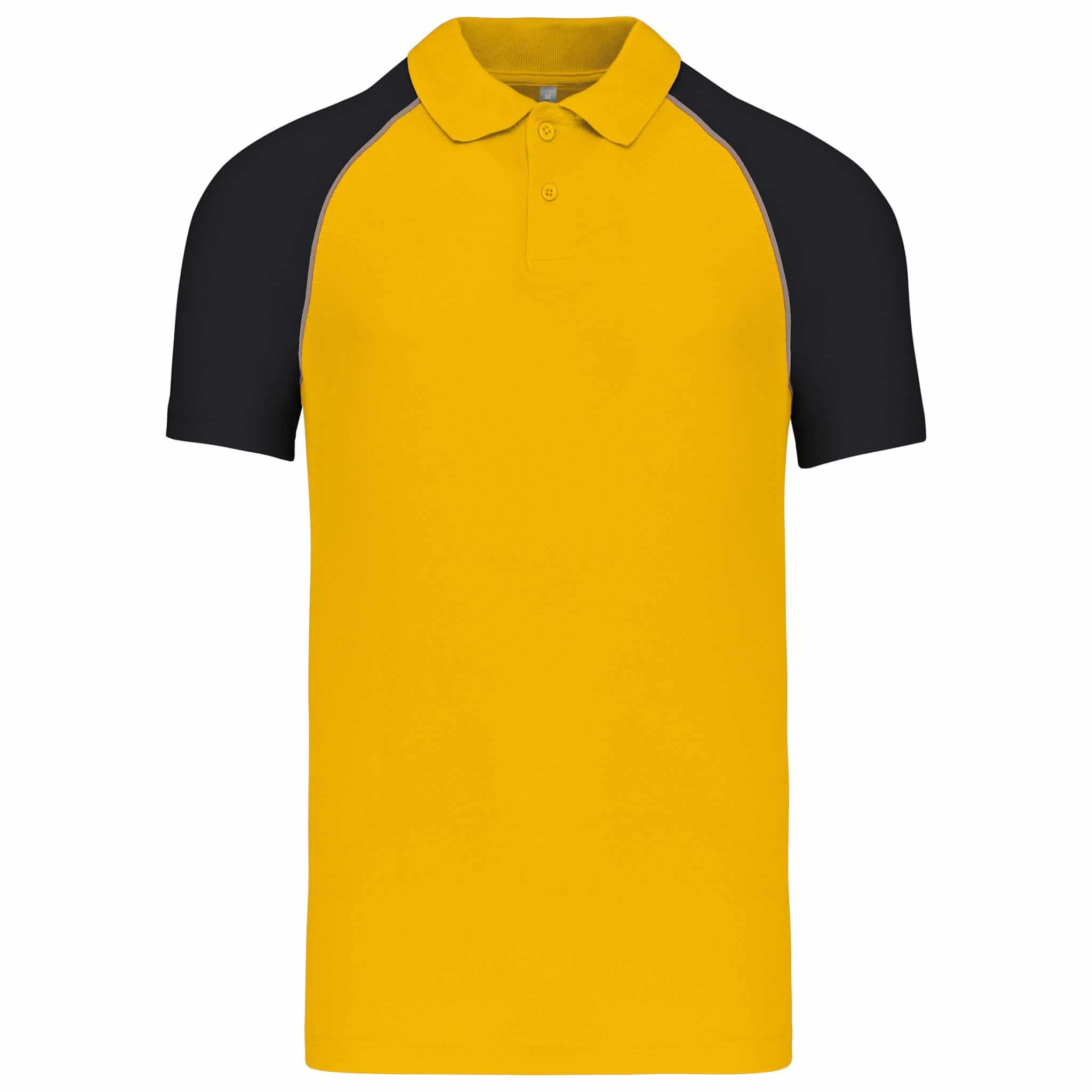 Miniature 20 pour Polo baseball manches courtes