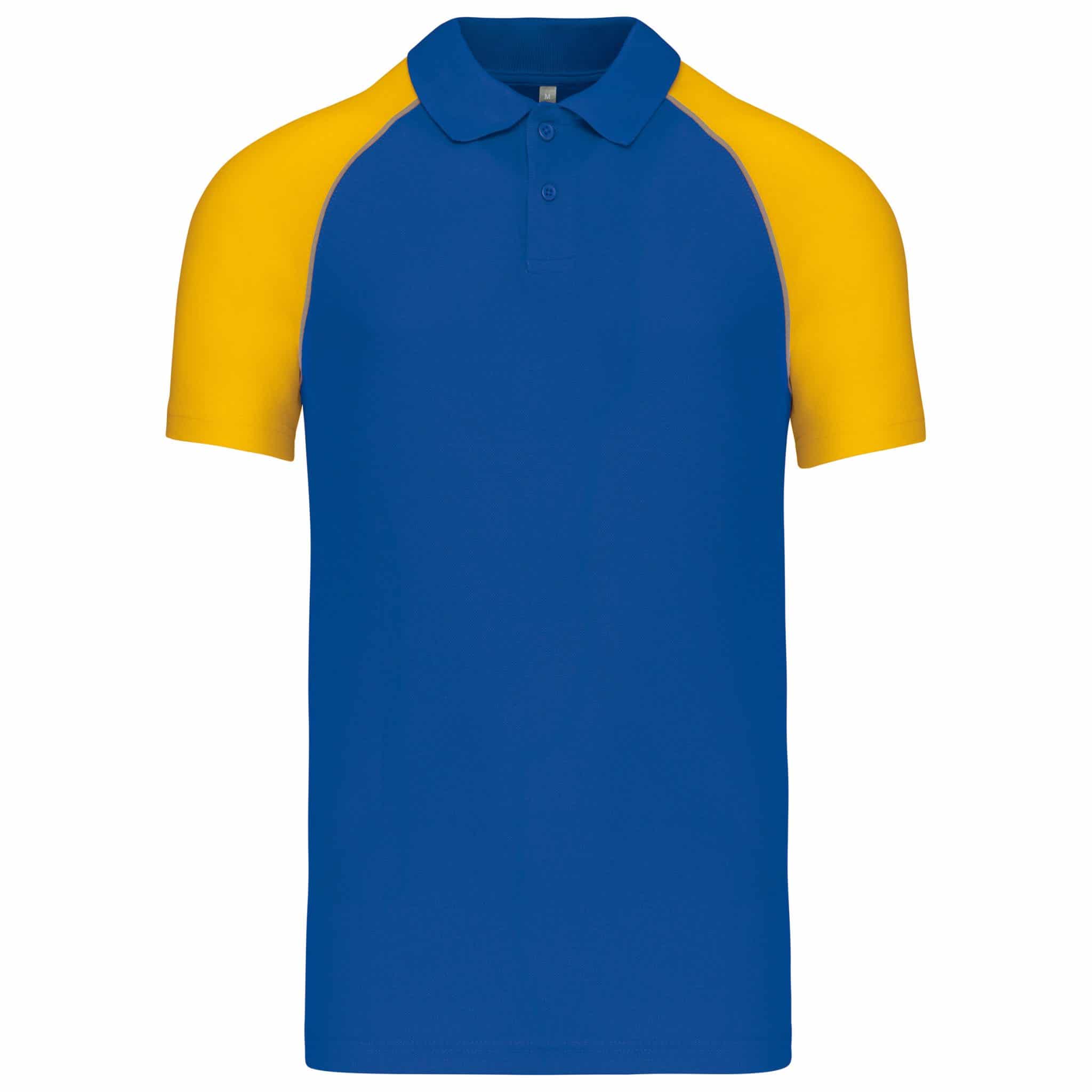 Miniature 17 pour Polo baseball manches courtes