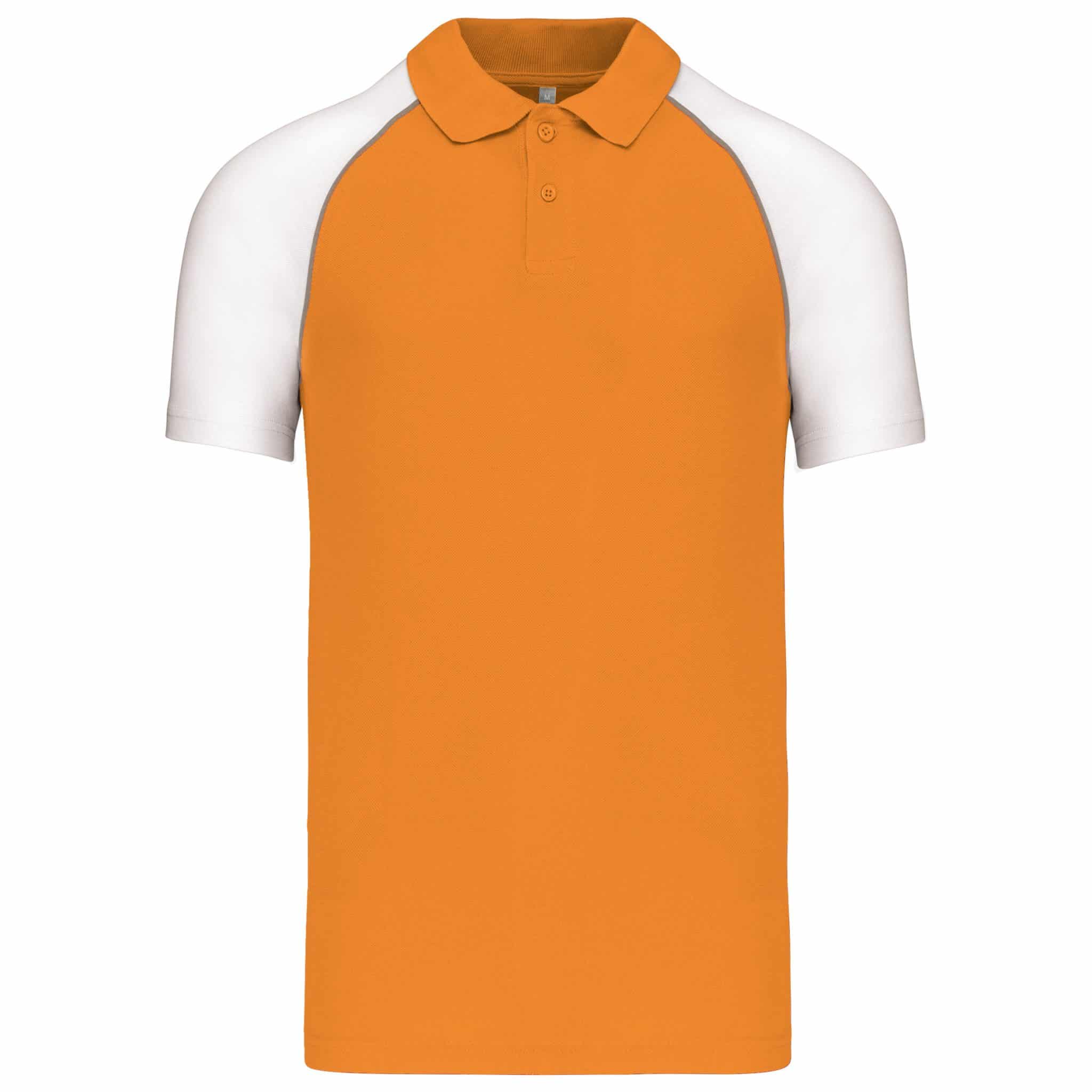 Miniature 15 pour Polo baseball manches courtes