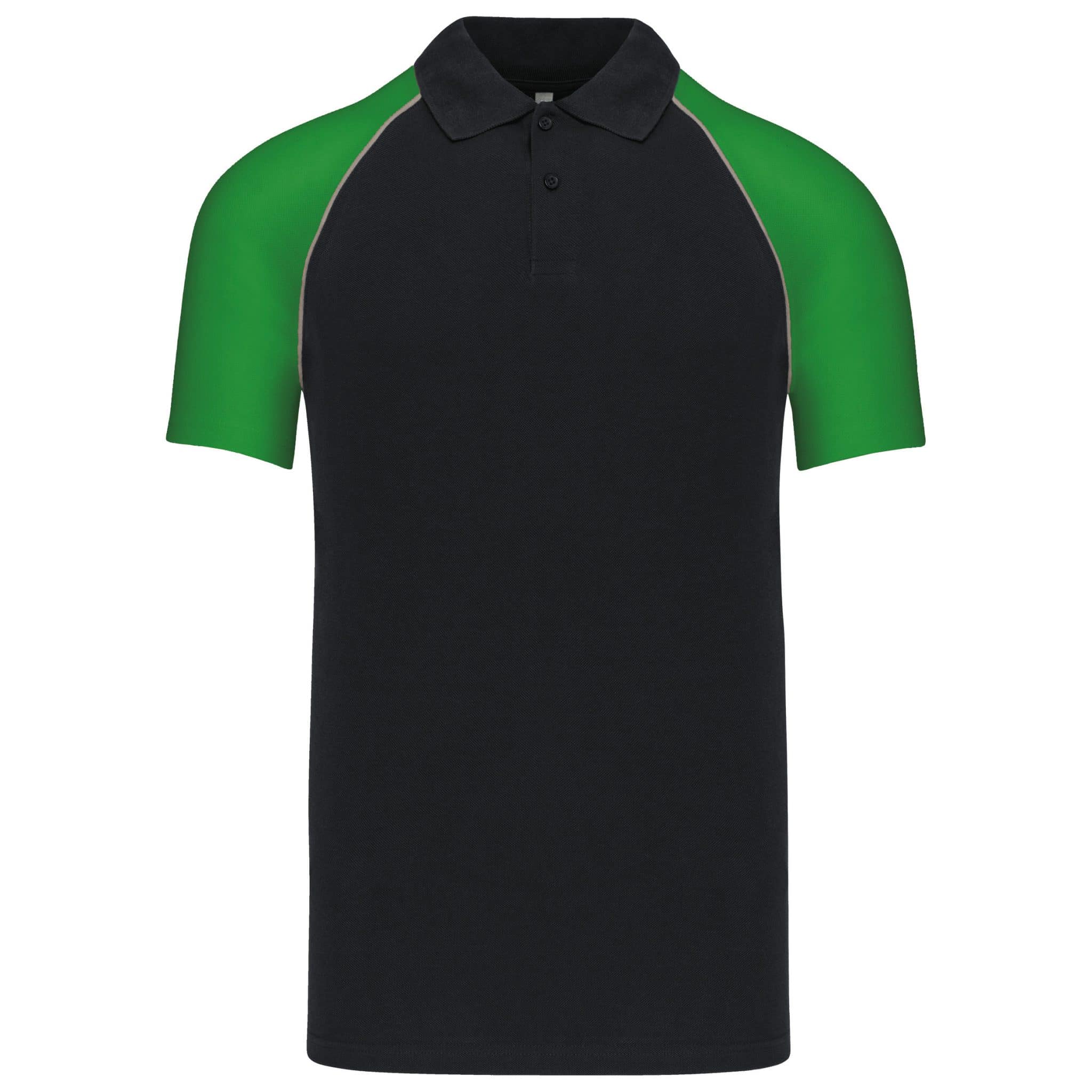 Miniature 8 pour Polo baseball manches courtes