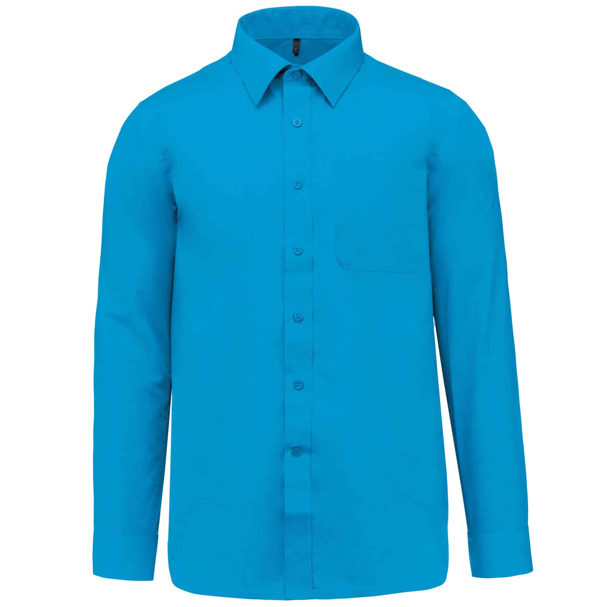 Miniature 15 pour Chemise popeline polycoton entretien facile homme