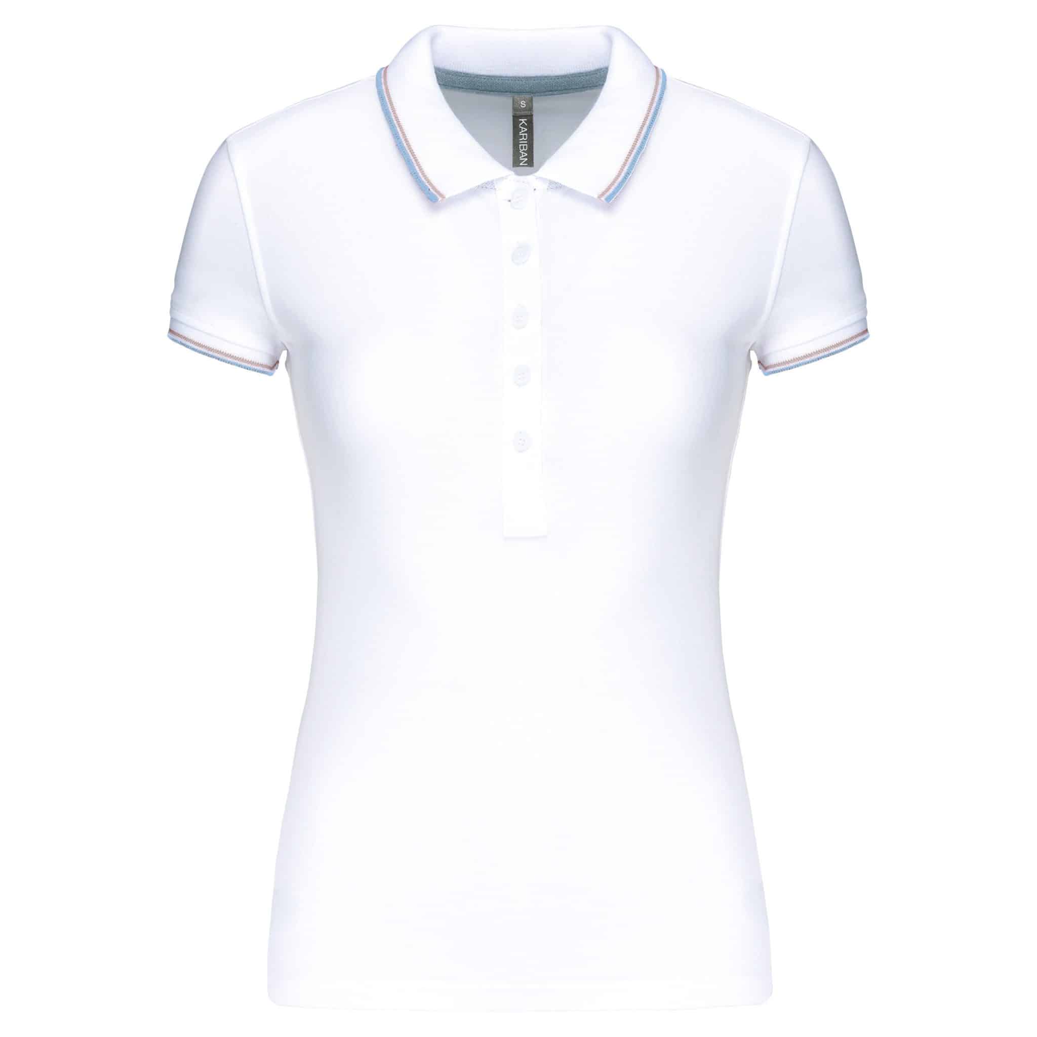 Miniature 28 pour Polo manches courtes femme