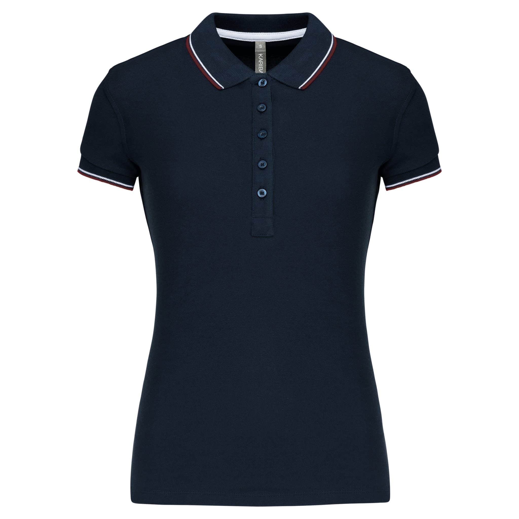 Miniature 23 pour Polo manches courtes femme