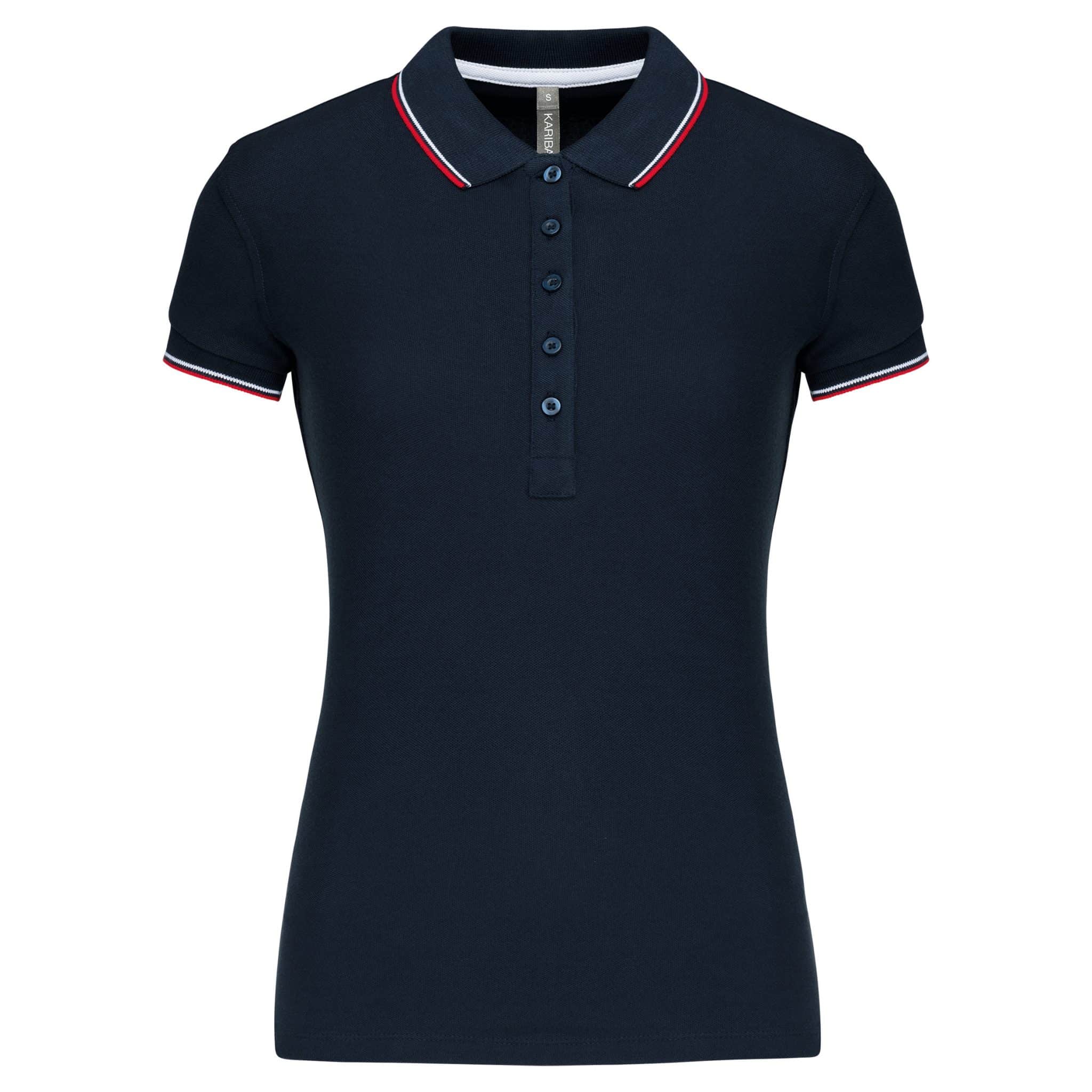 Miniature 22 pour Polo manches courtes femme