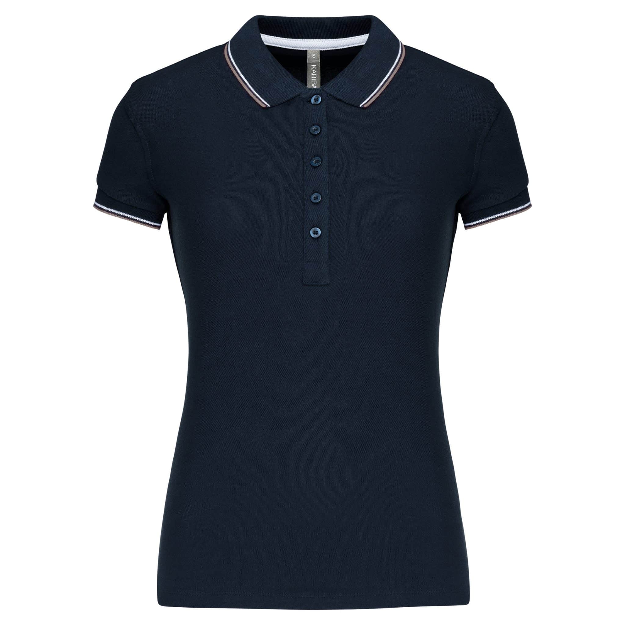 Miniature 21 pour Polo manches courtes femme