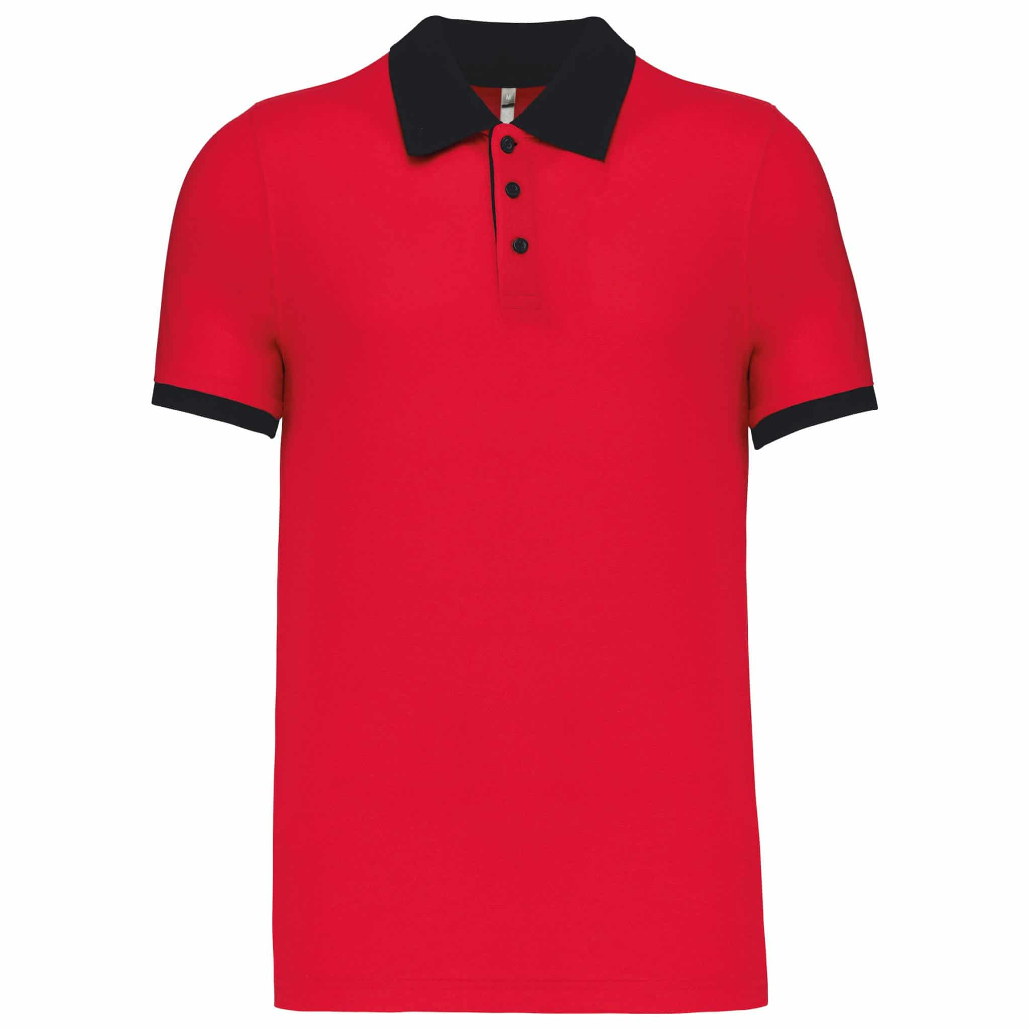 Miniature 13 pour Polo piqué bicolore homme