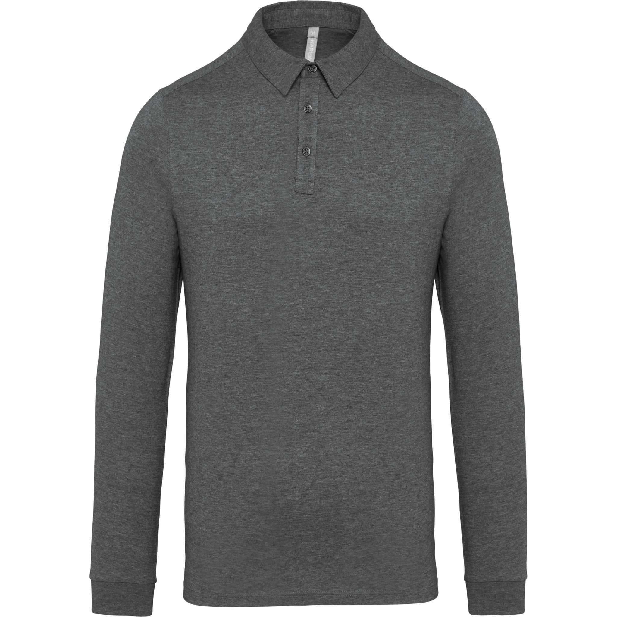 Miniature 13 pour Polo jersey manches longues homme