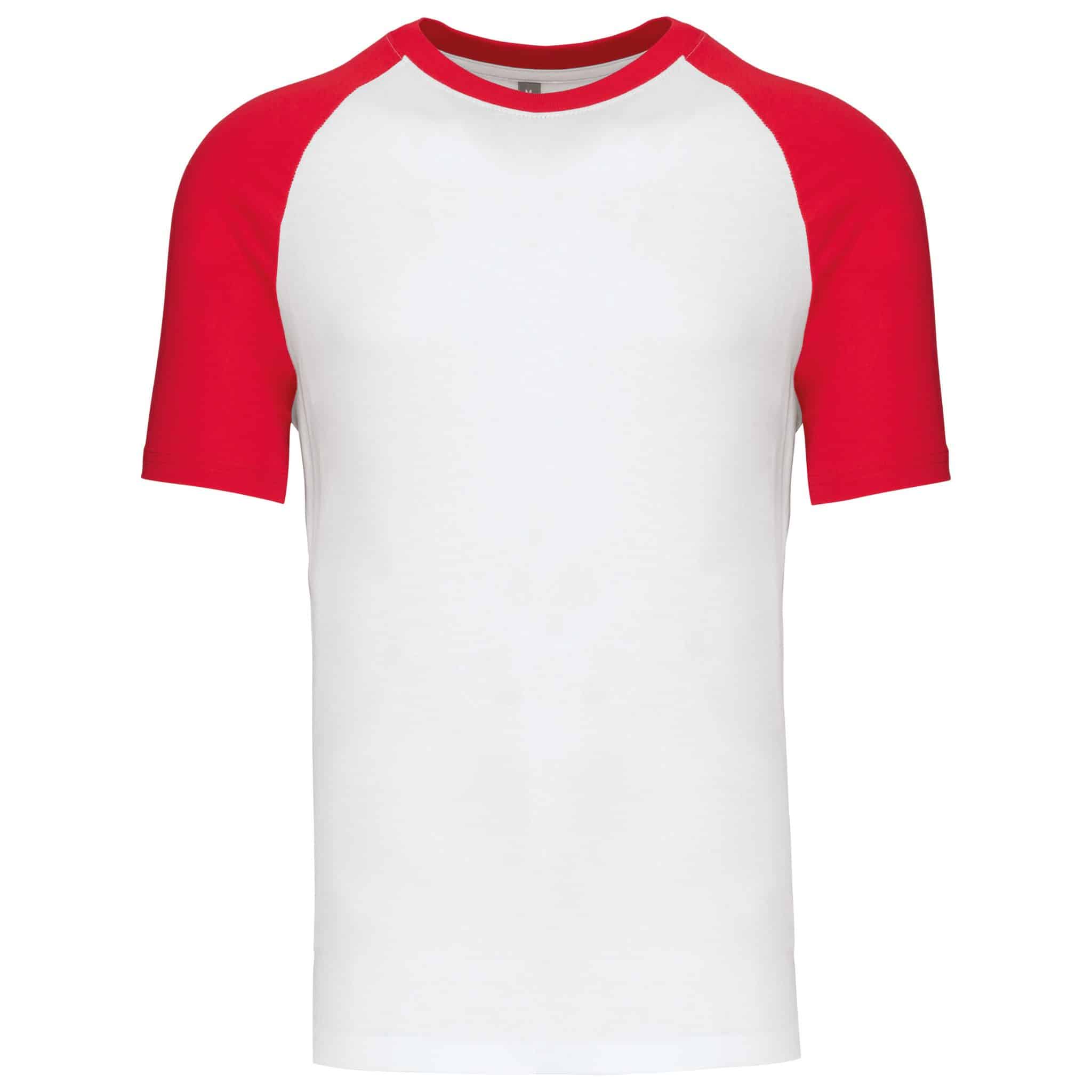 Miniature 21 pour Baseball > t-shirt bicolore manches courtes