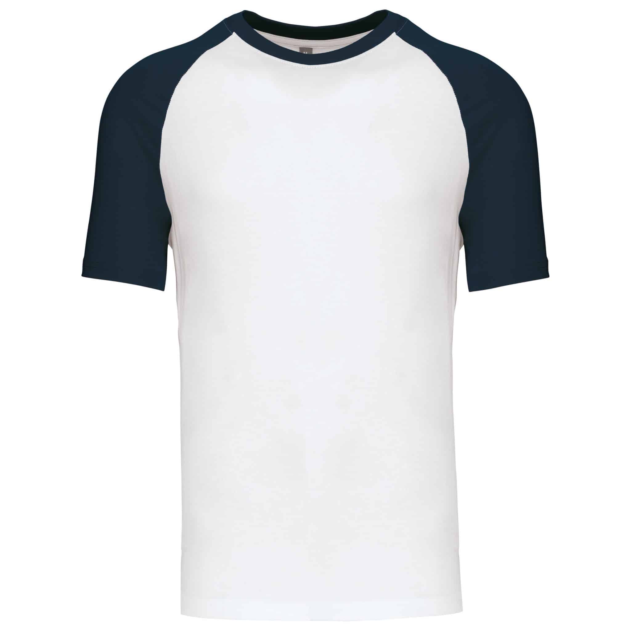 Miniature 20 pour Baseball > t-shirt bicolore manches courtes