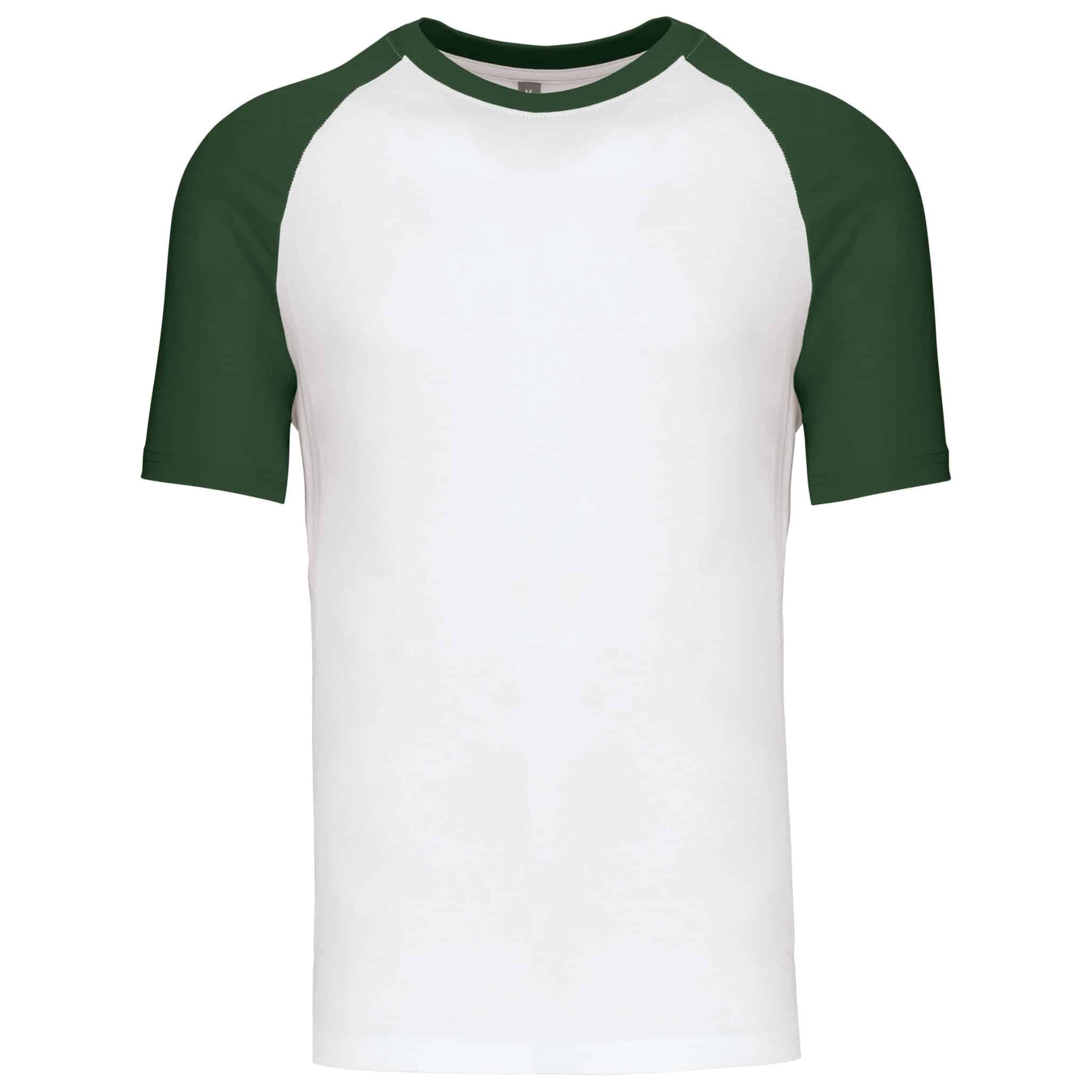 Miniature 19 pour Baseball > t-shirt bicolore manches courtes