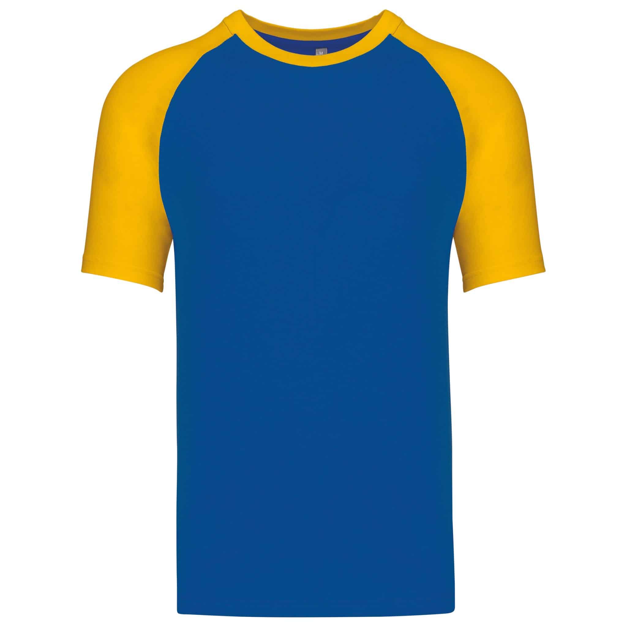 Miniature 16 pour Baseball > t-shirt bicolore manches courtes
