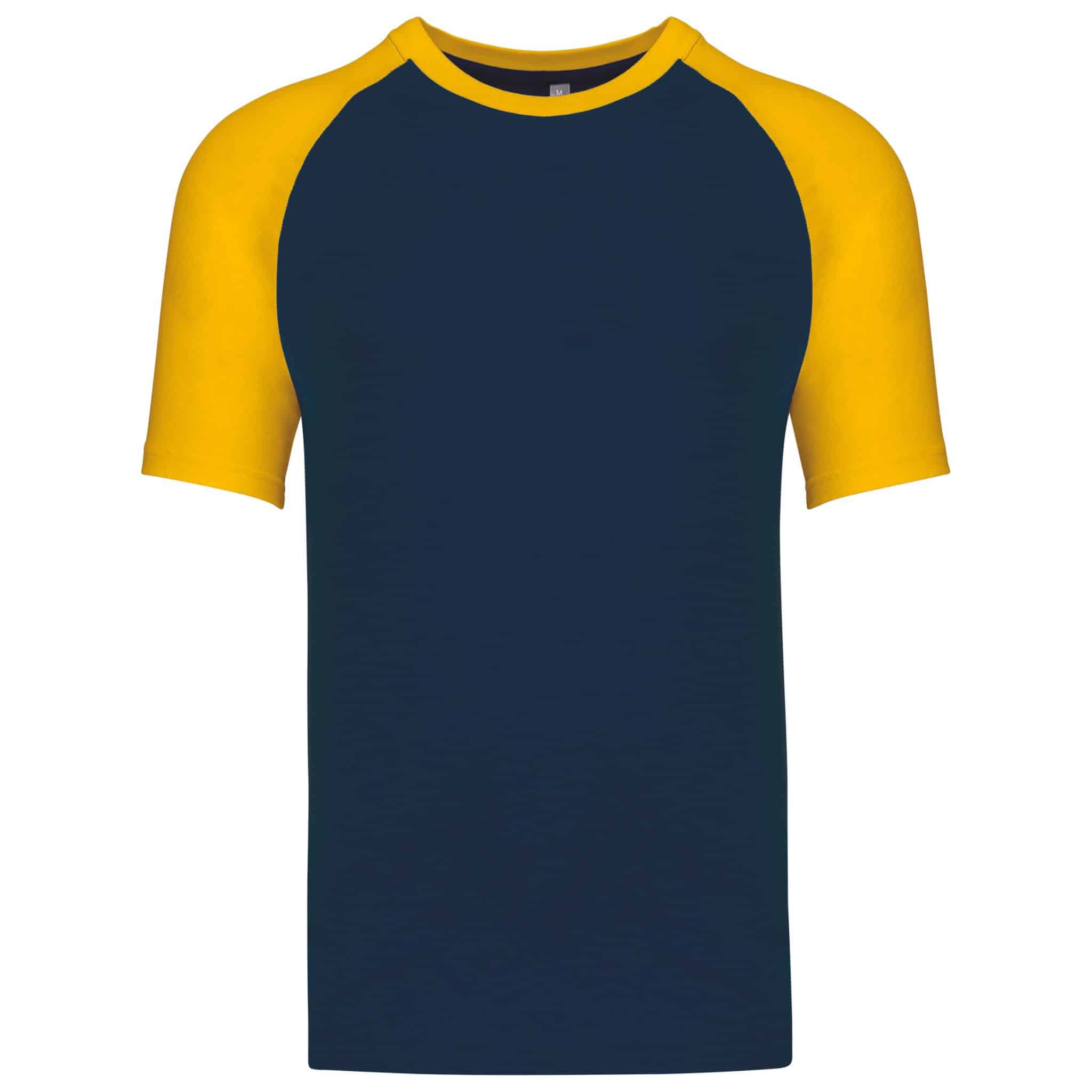 Miniature 12 pour Baseball > t-shirt bicolore manches courtes