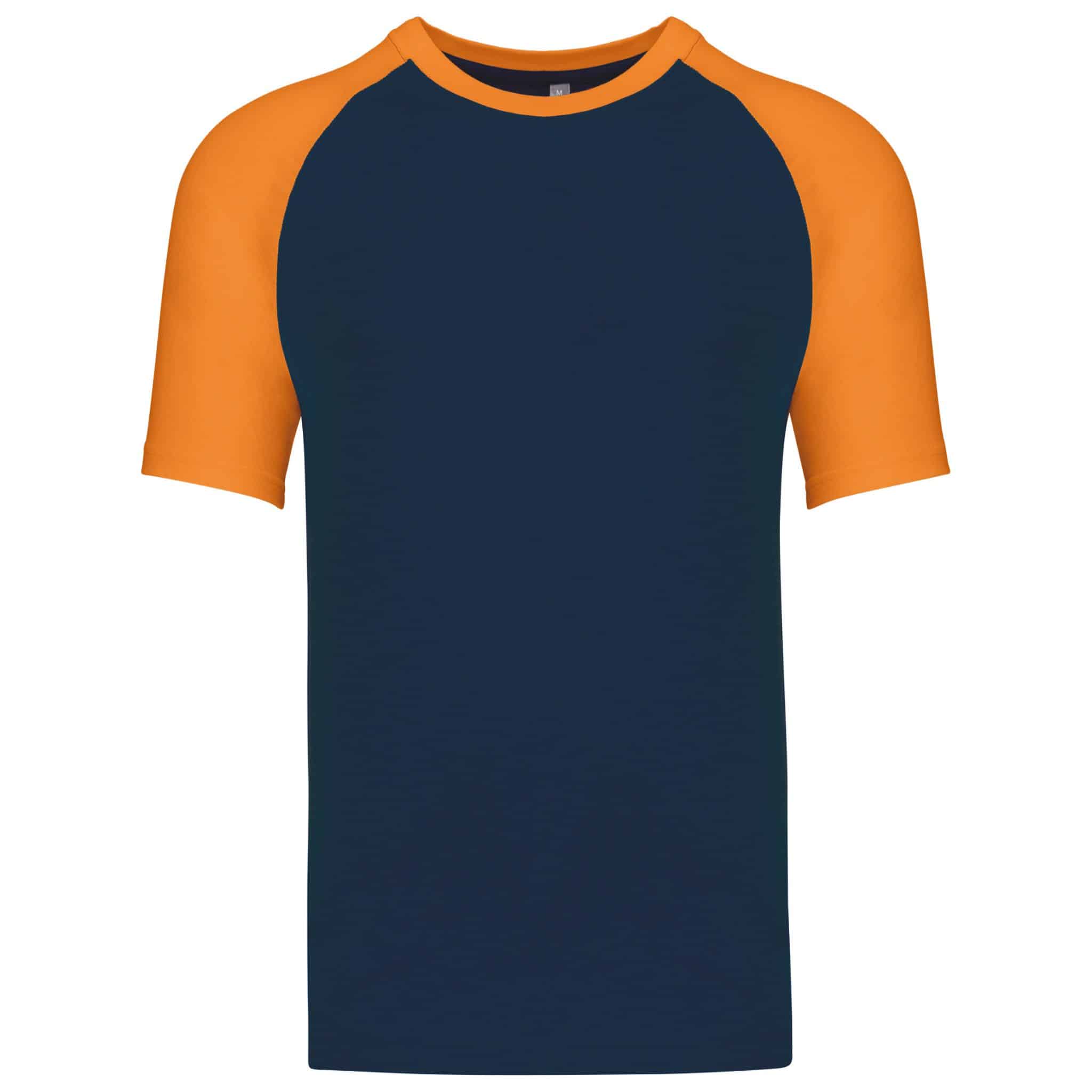 Miniature 11 pour Baseball > t-shirt bicolore manches courtes