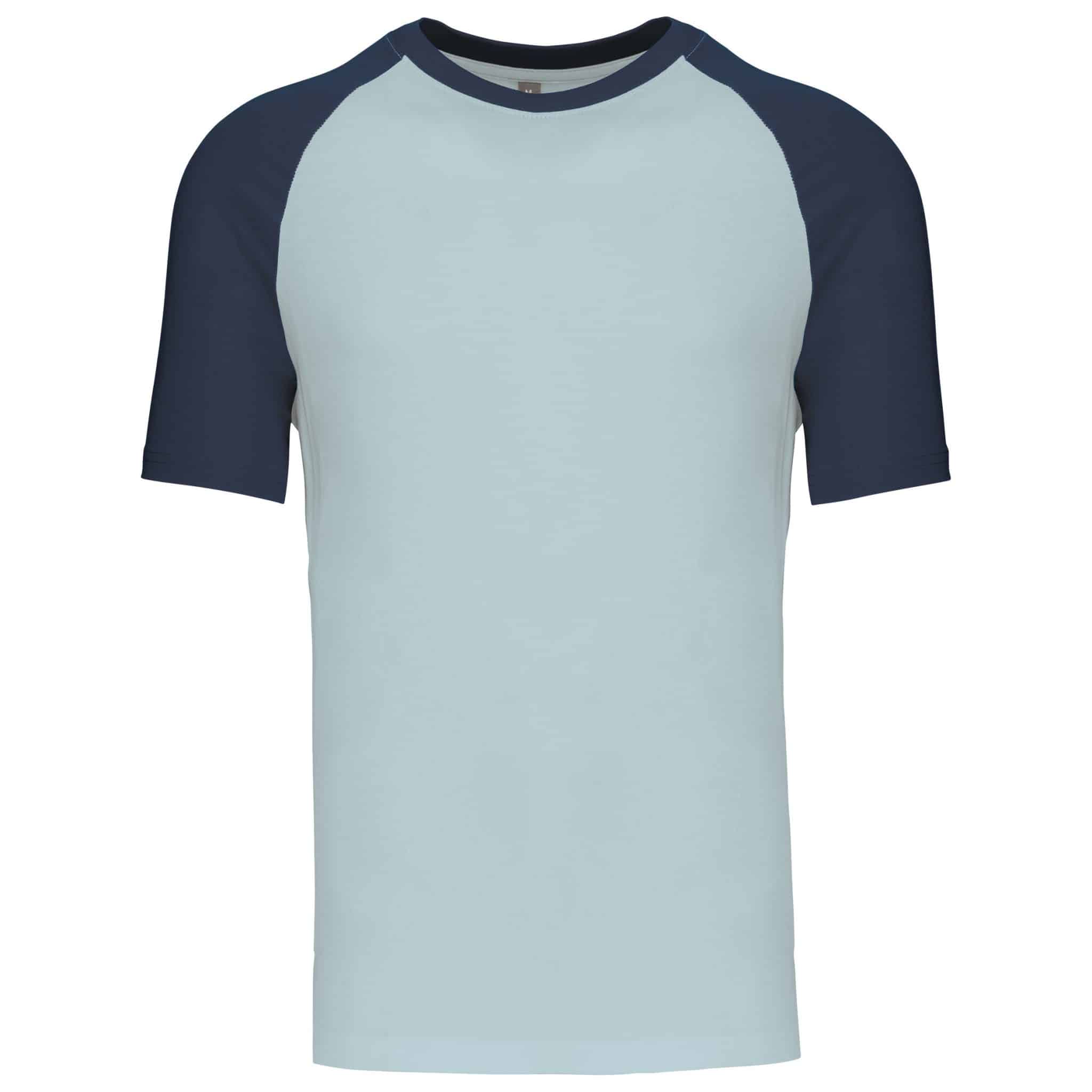 Miniature 9 pour Baseball > t-shirt bicolore manches courtes