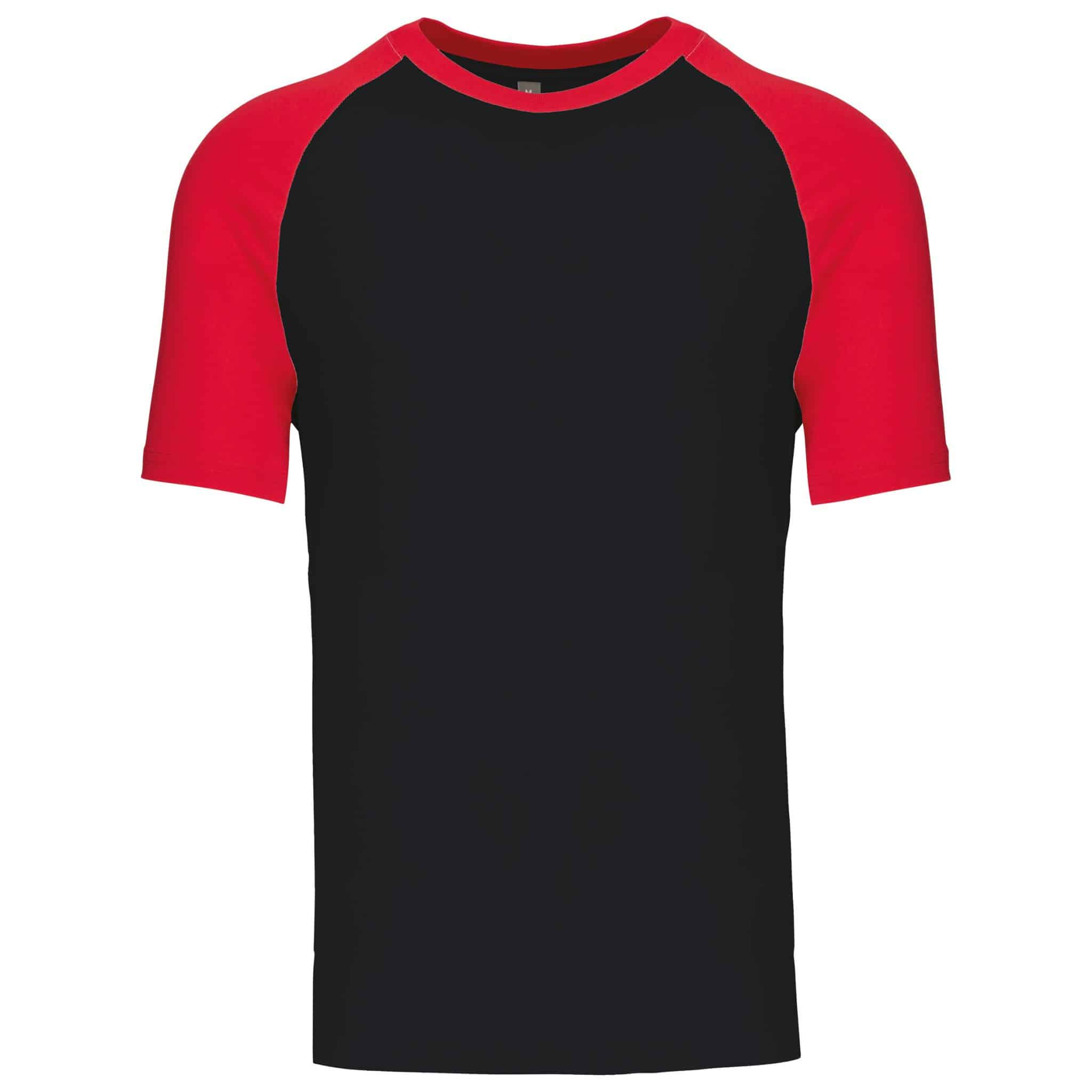 Miniature 8 pour Baseball > t-shirt bicolore manches courtes