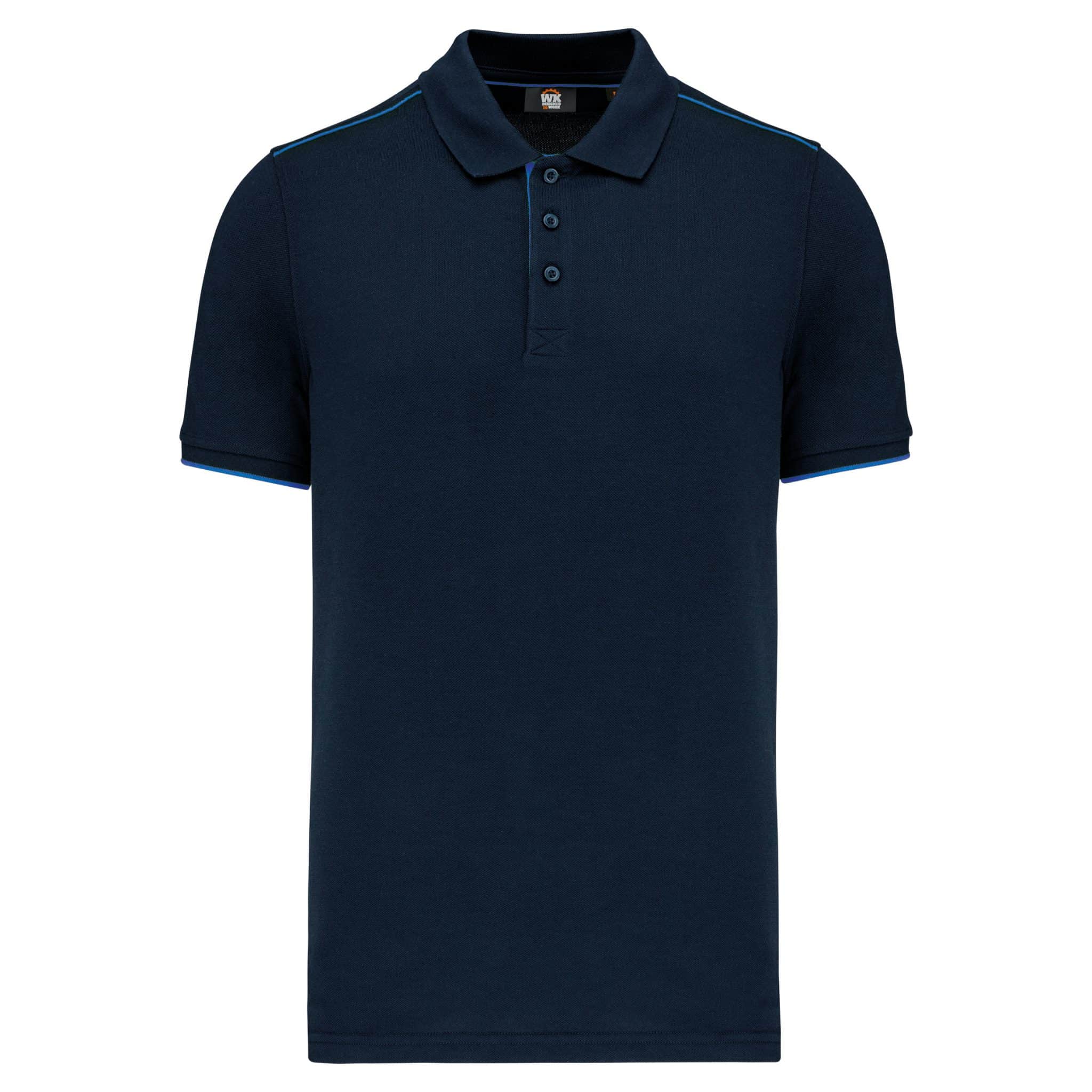 Miniature 23 pour Polo Day To Day contrasté manches courtes homme