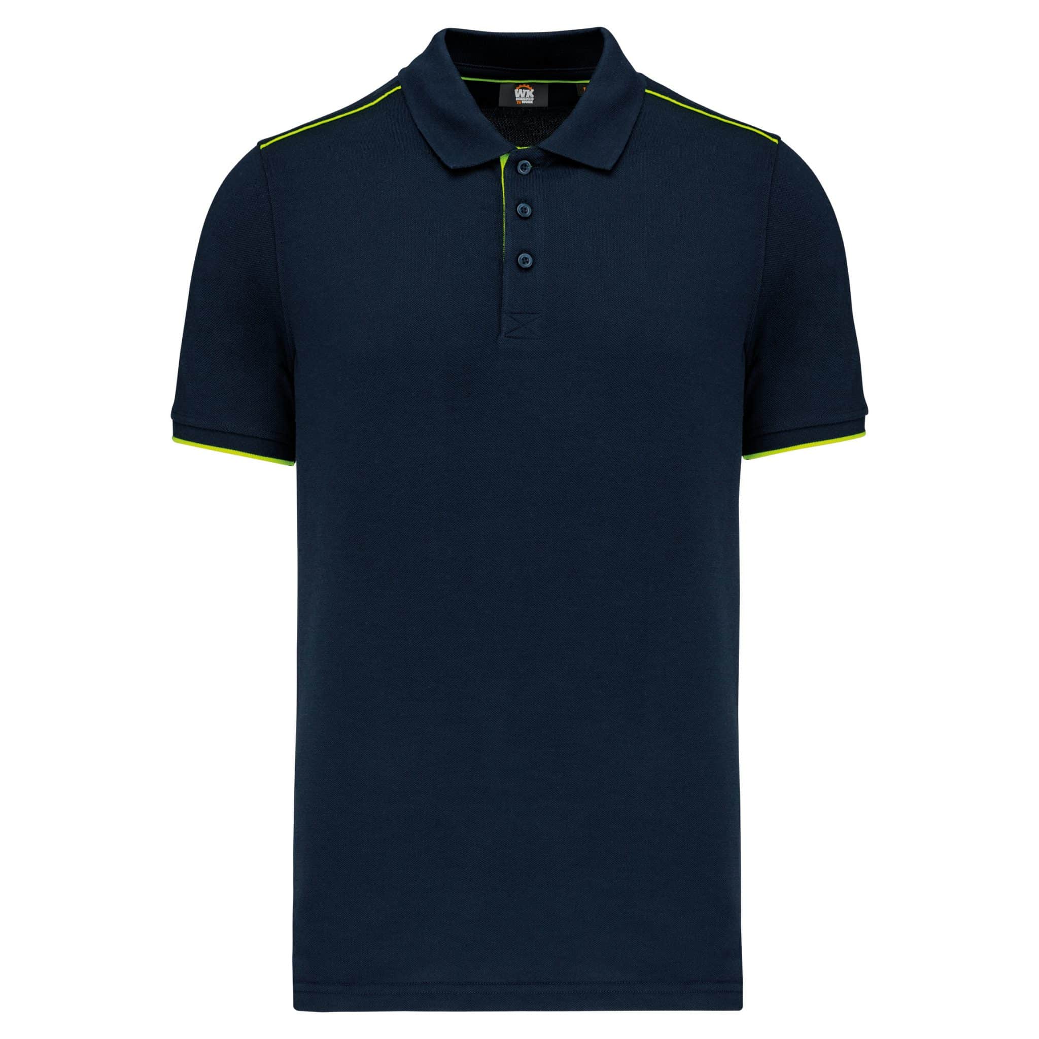 Miniature 22 pour Polo Day To Day contrasté manches courtes homme