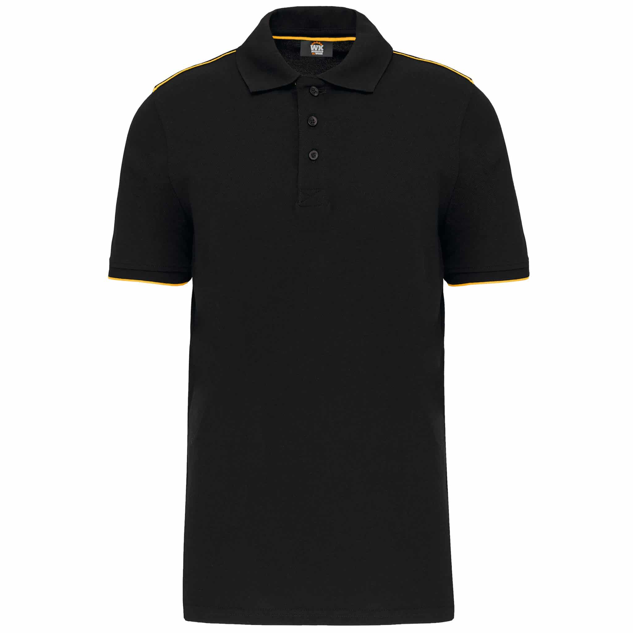 Miniature 20 pour Polo Day To Day contrasté manches courtes homme