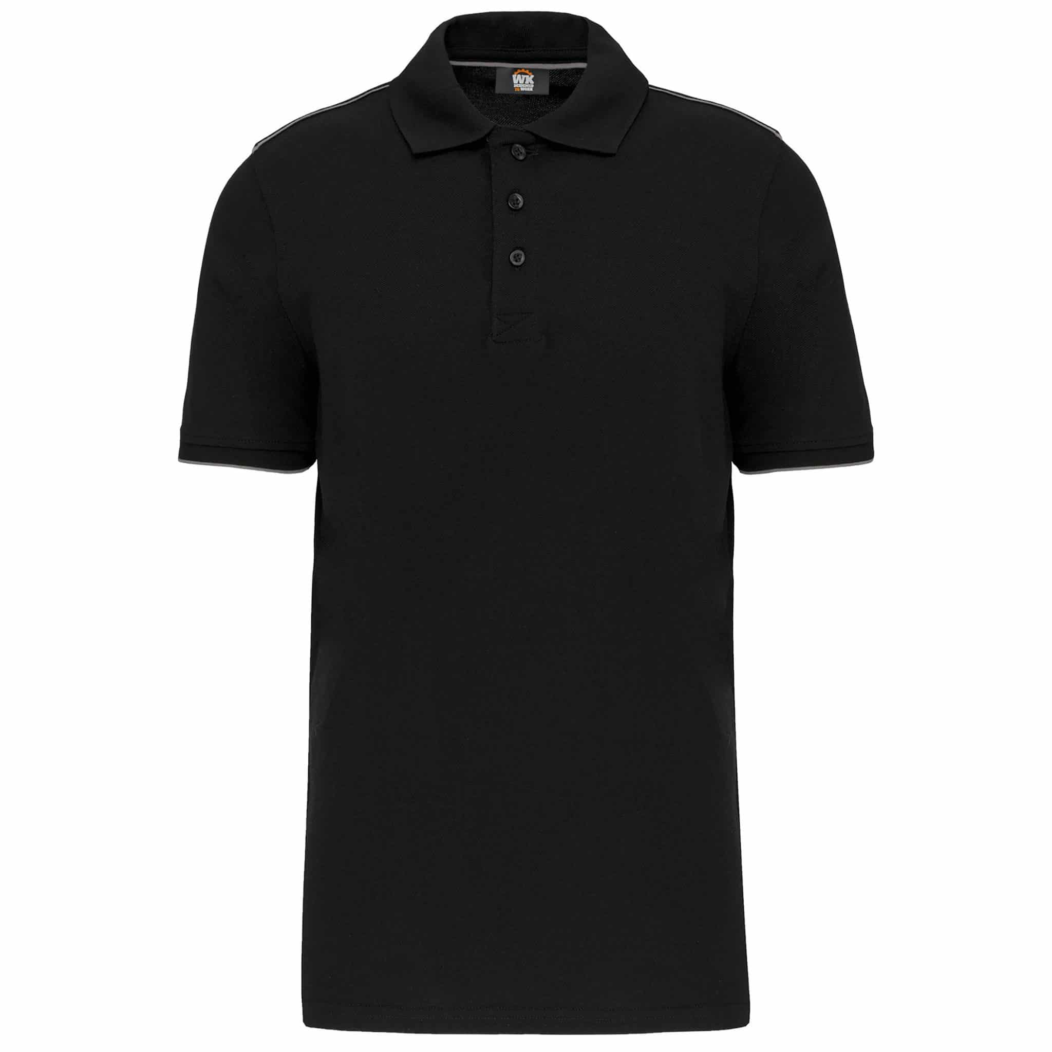 Miniature 19 pour Polo Day To Day contrasté manches courtes homme
