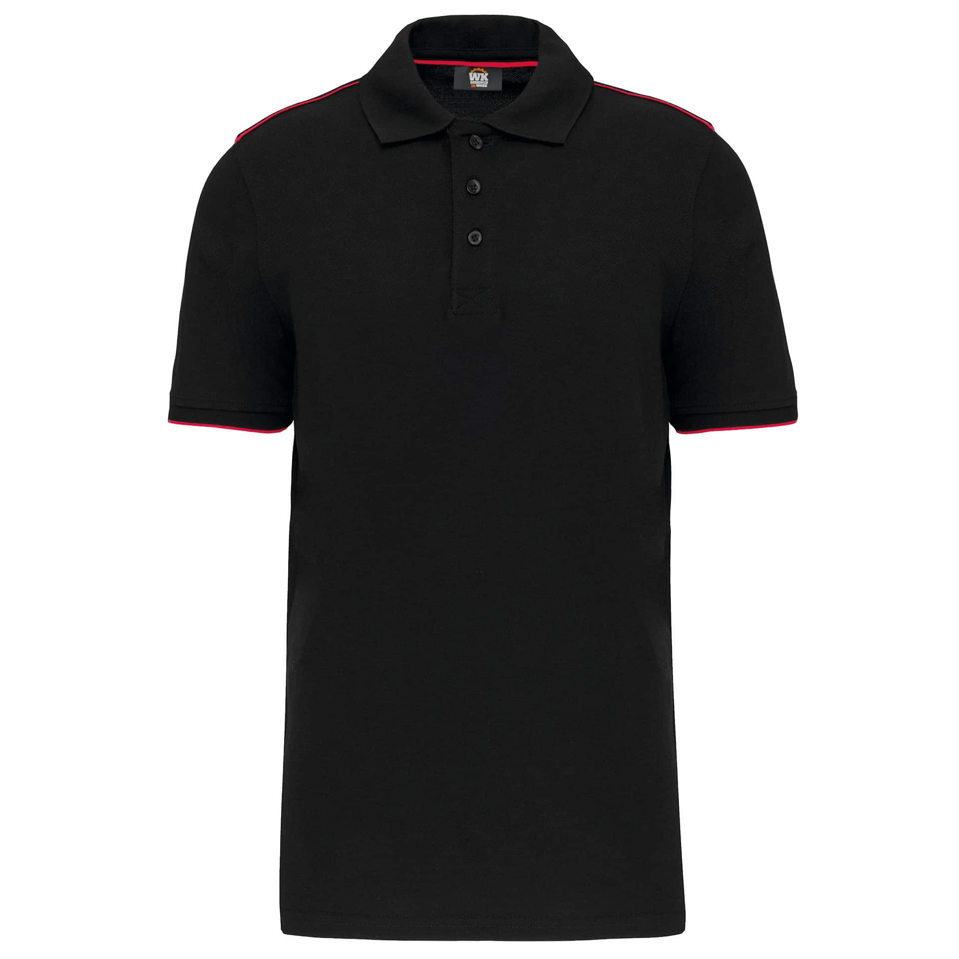 Miniature 18 pour Polo Day To Day contrasté manches courtes homme