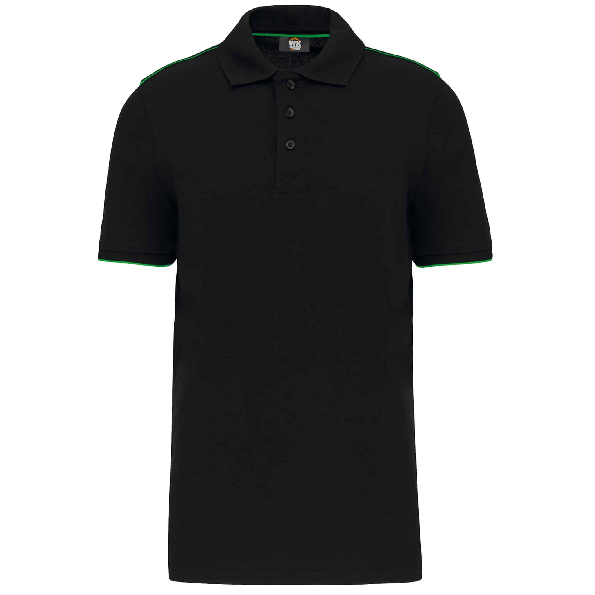 Miniature 16 pour Polo Day To Day contrasté manches courtes homme