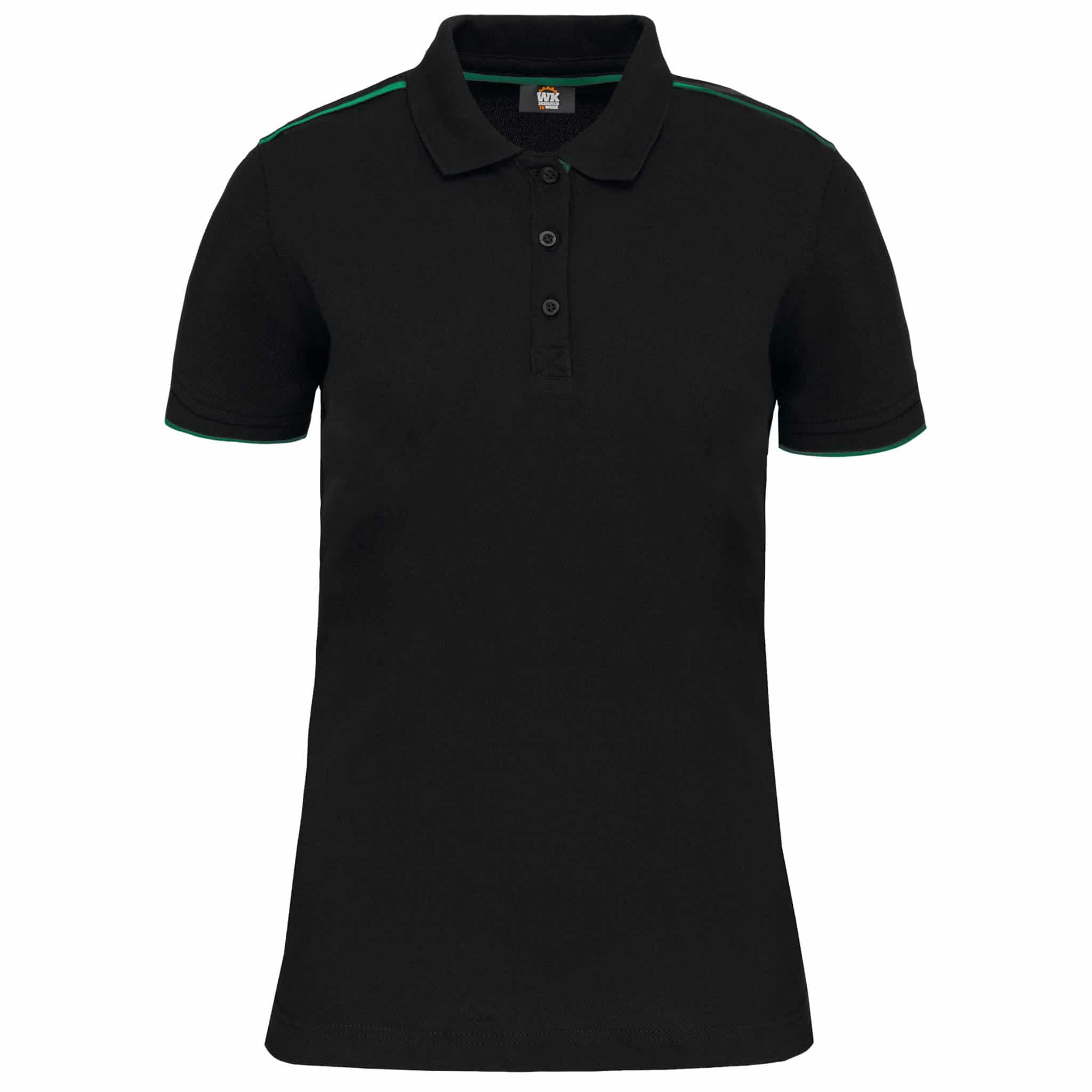 Miniature 13 pour Polo Day To Day contrasté manches courtes femme