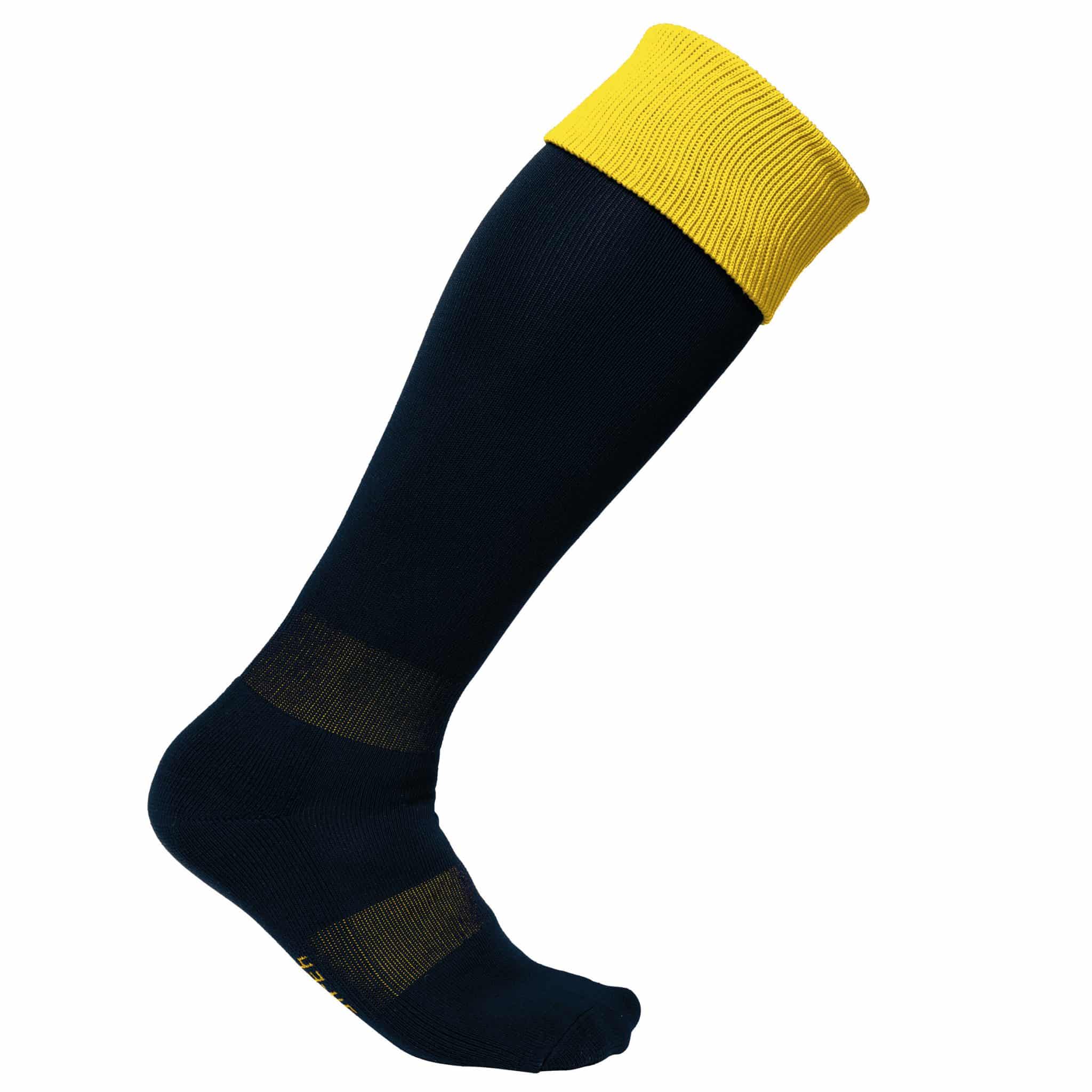 Miniature 3 pour Chaussettes de sport bicolores unisexe