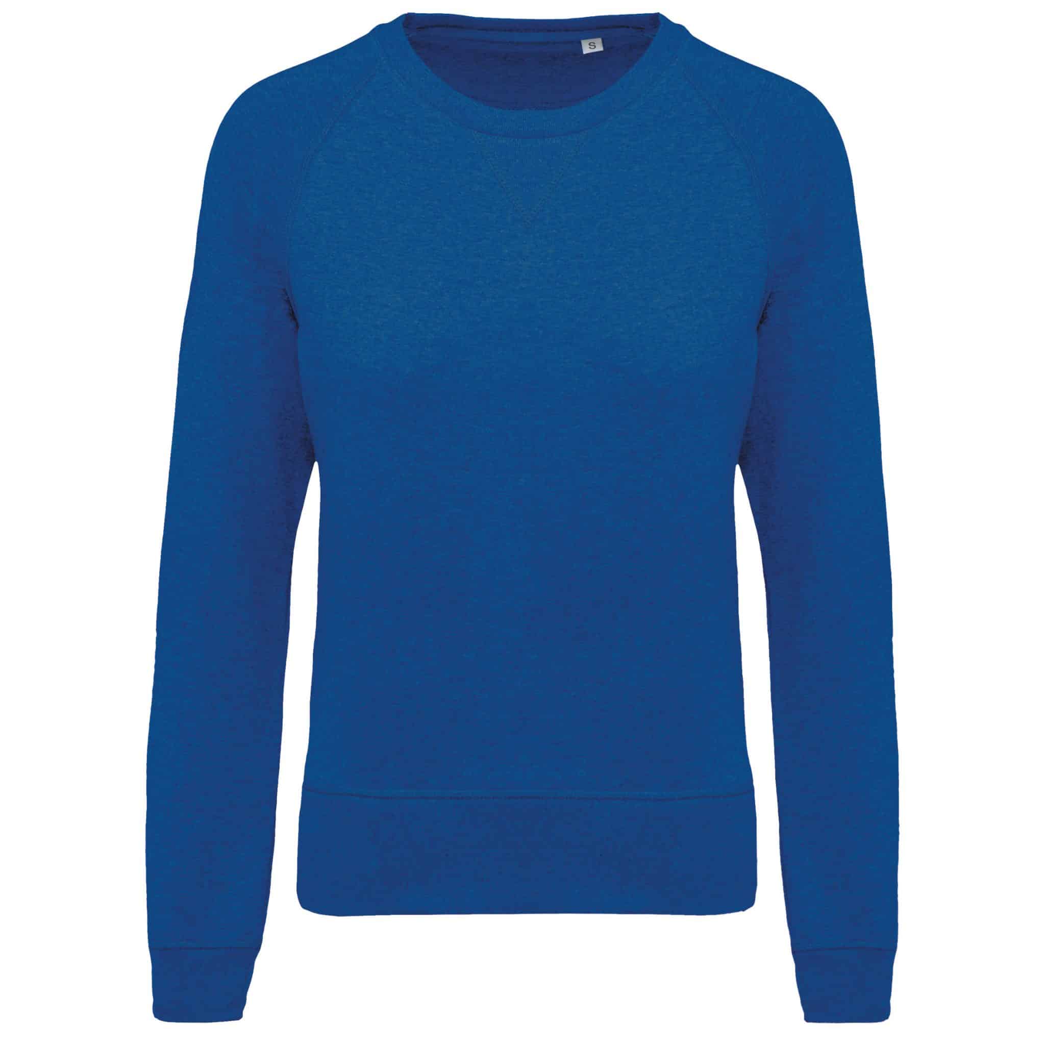 Miniature 19 pour Sweat-shirt Bio col rond manches raglan femme