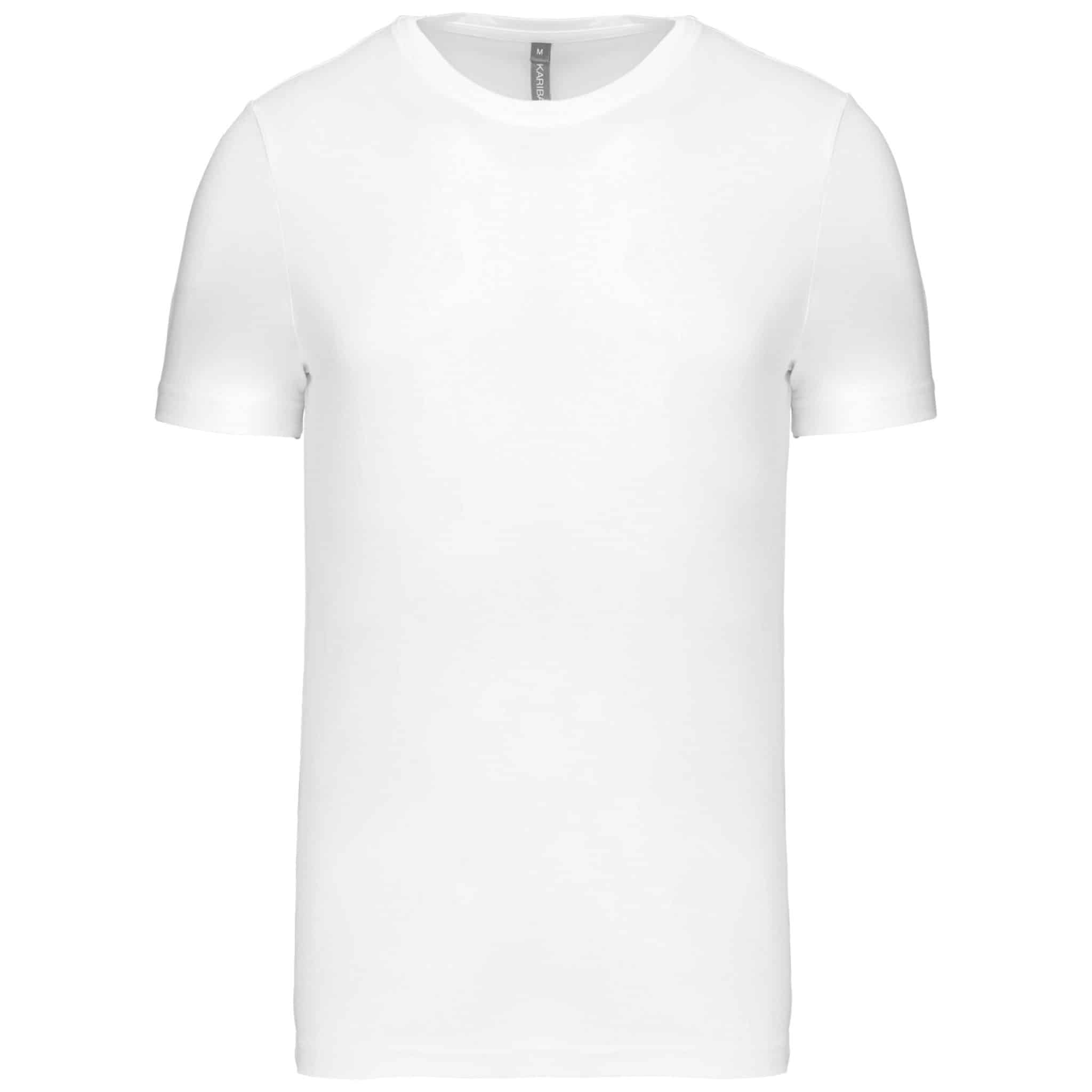 Miniature 25 pour T-shirt col rond manches courtes homme