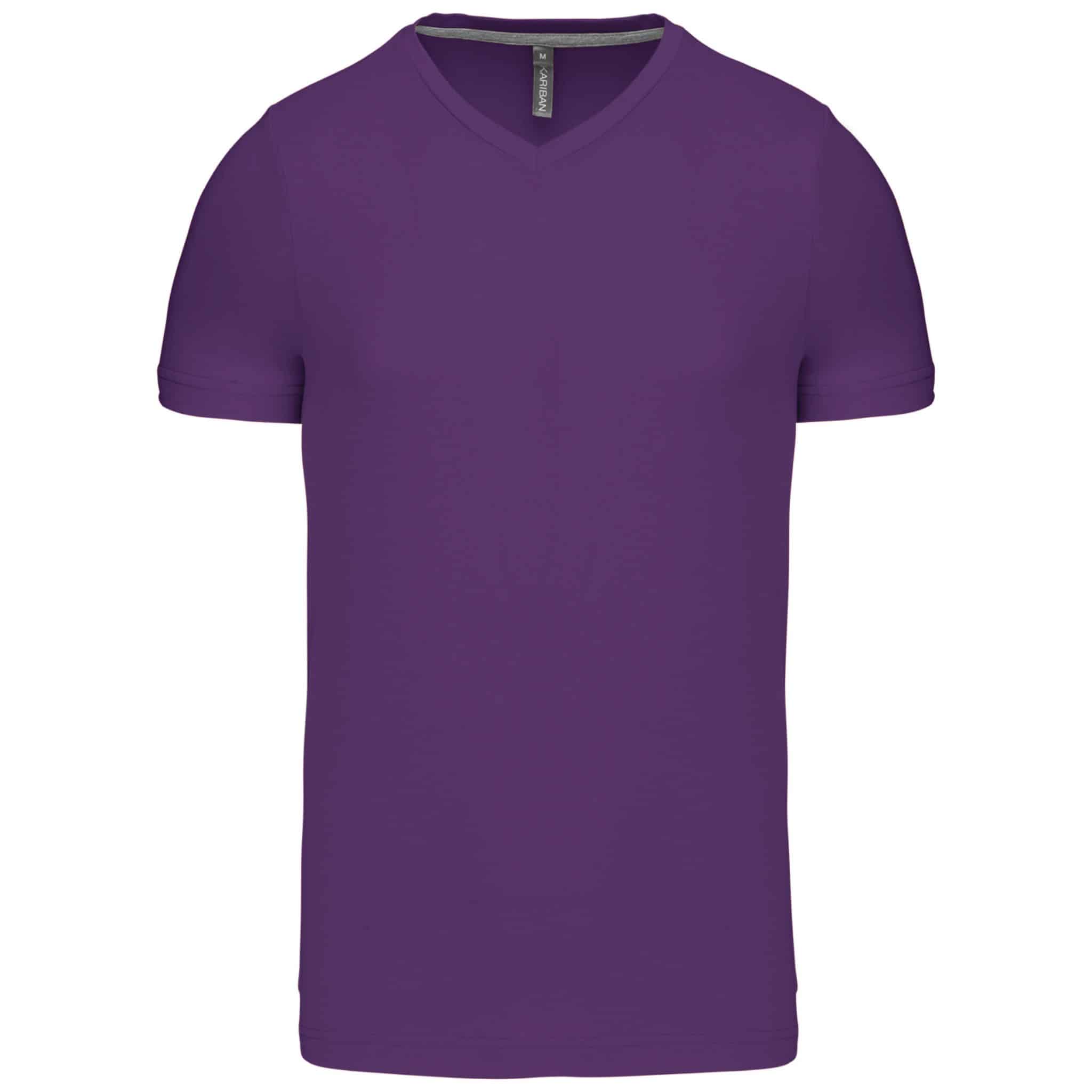 Miniature 21 pour T-shirt col V manches courtes
