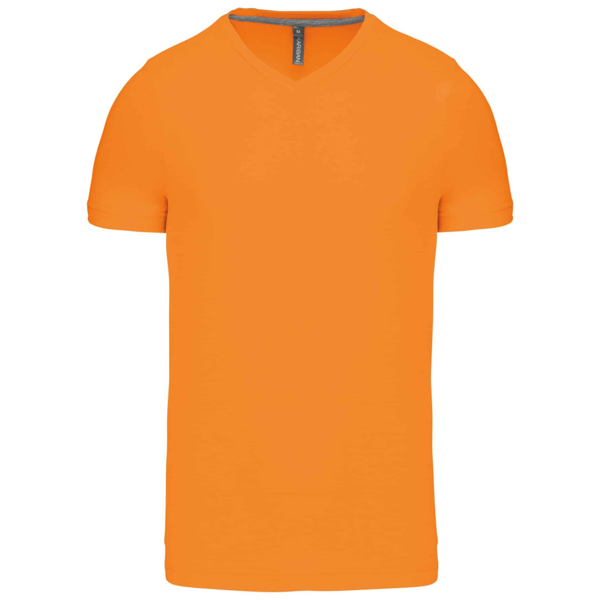 Miniature 19 pour T-shirt col V manches courtes
