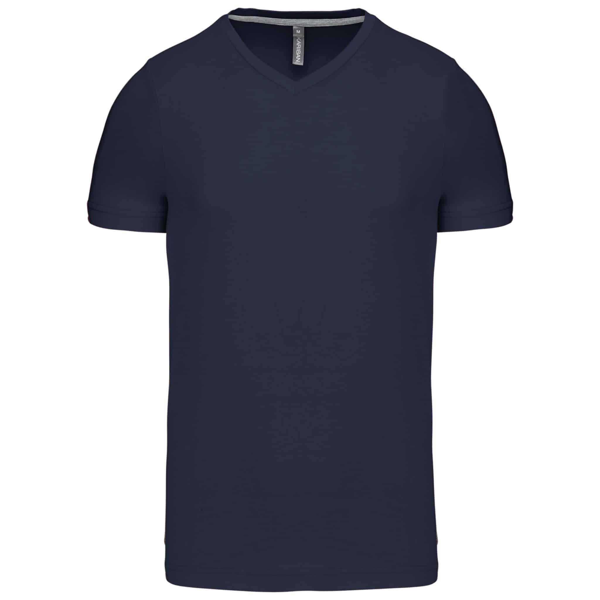 Miniature 18 pour T-shirt col V manches courtes