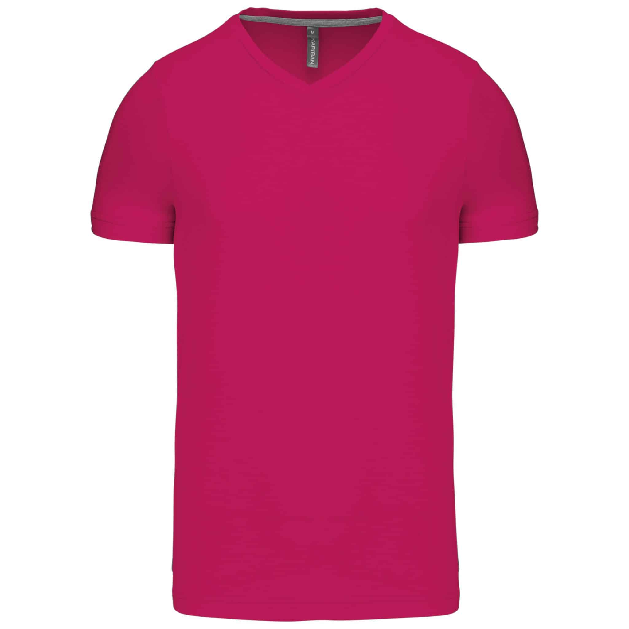 Miniature 13 pour T-shirt col V manches courtes