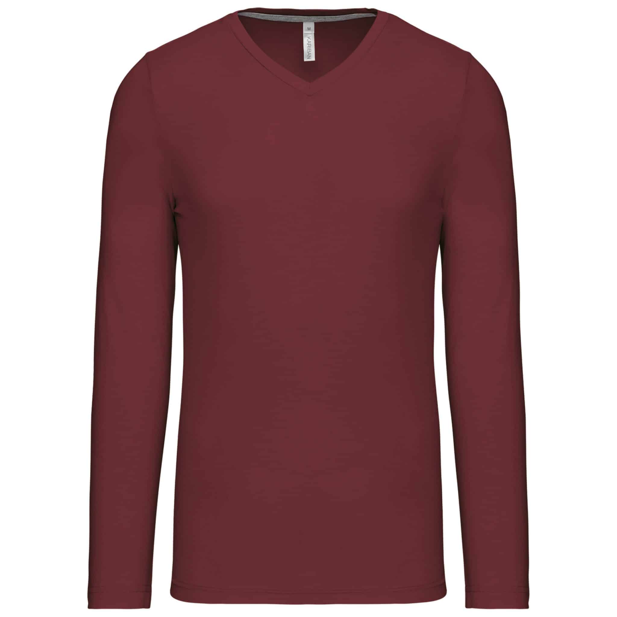 Miniature 26 pour T-shirt col V manches longues