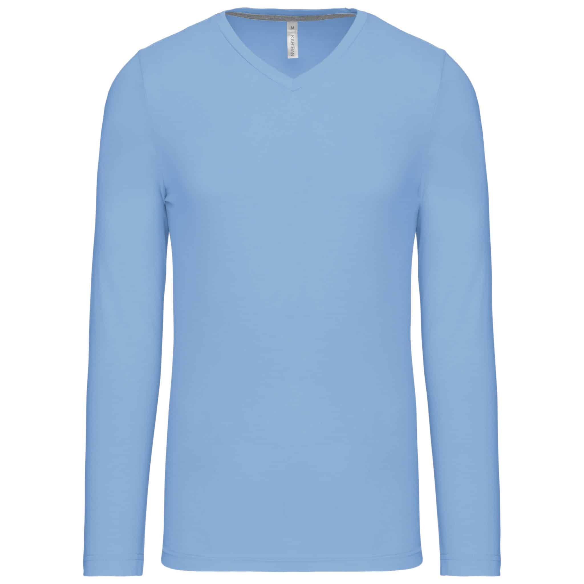 Miniature 23 pour T-shirt col V manches longues